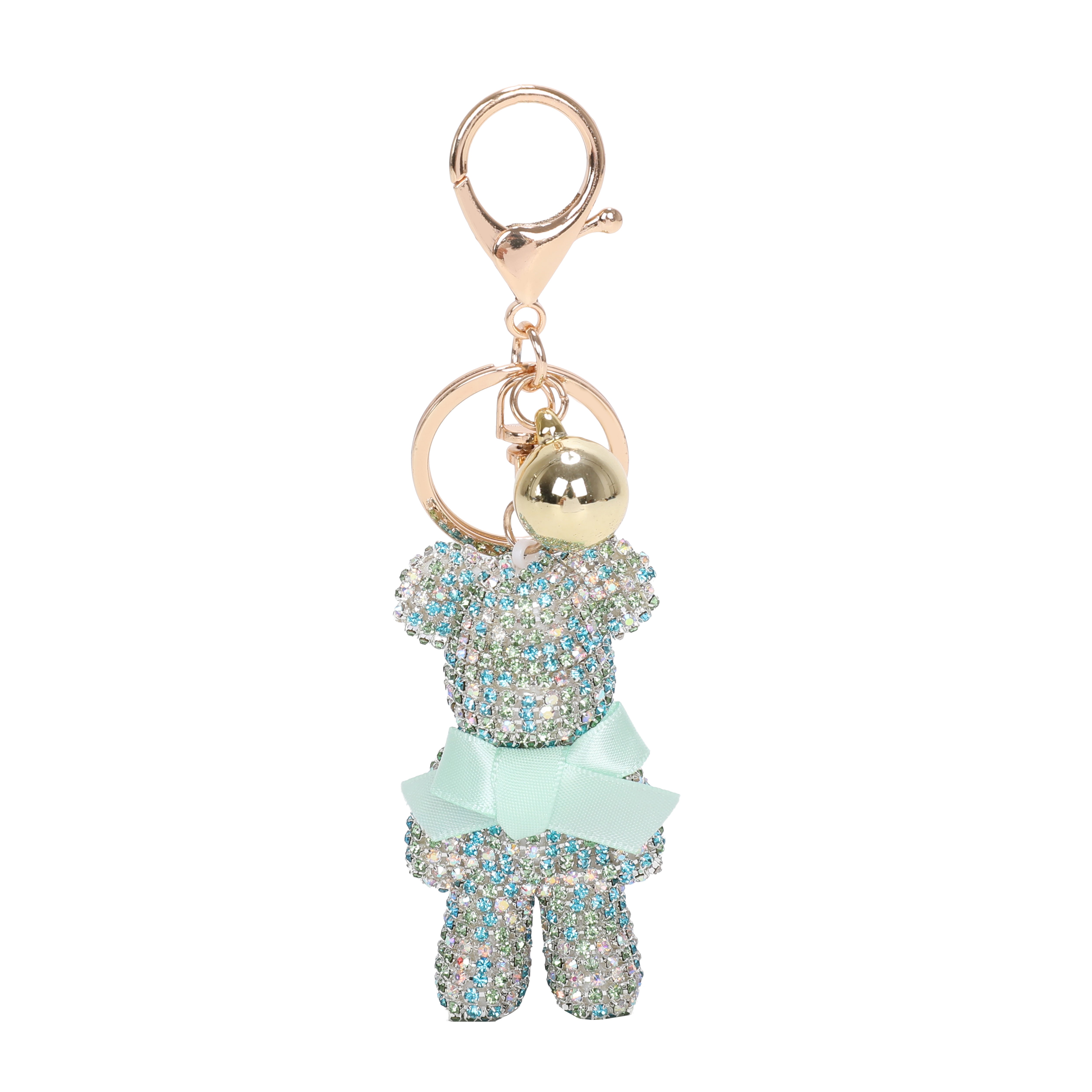 Twinkle Teddy Pendant Keychain & Purse Charm