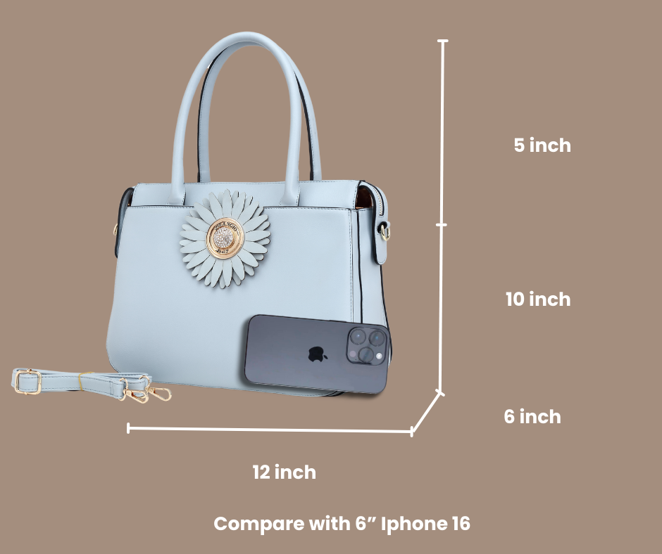 Brangio Italy Floral Designer Tote Bag