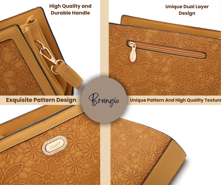 Blossoming Love Floral Crossbody Bag