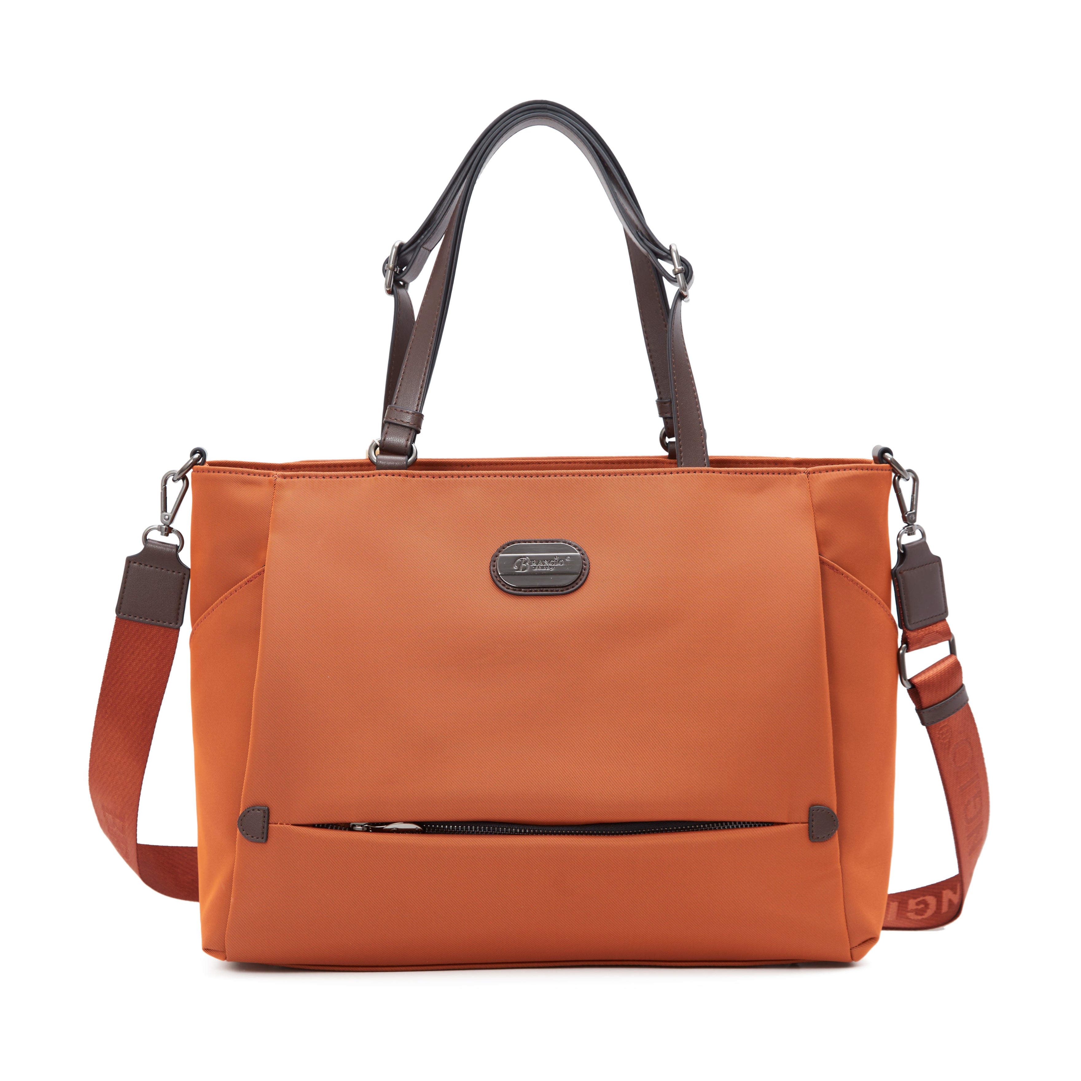 Brangio Italy Lightweight Laptop Tote Bag – Water-Resistant Work Bag