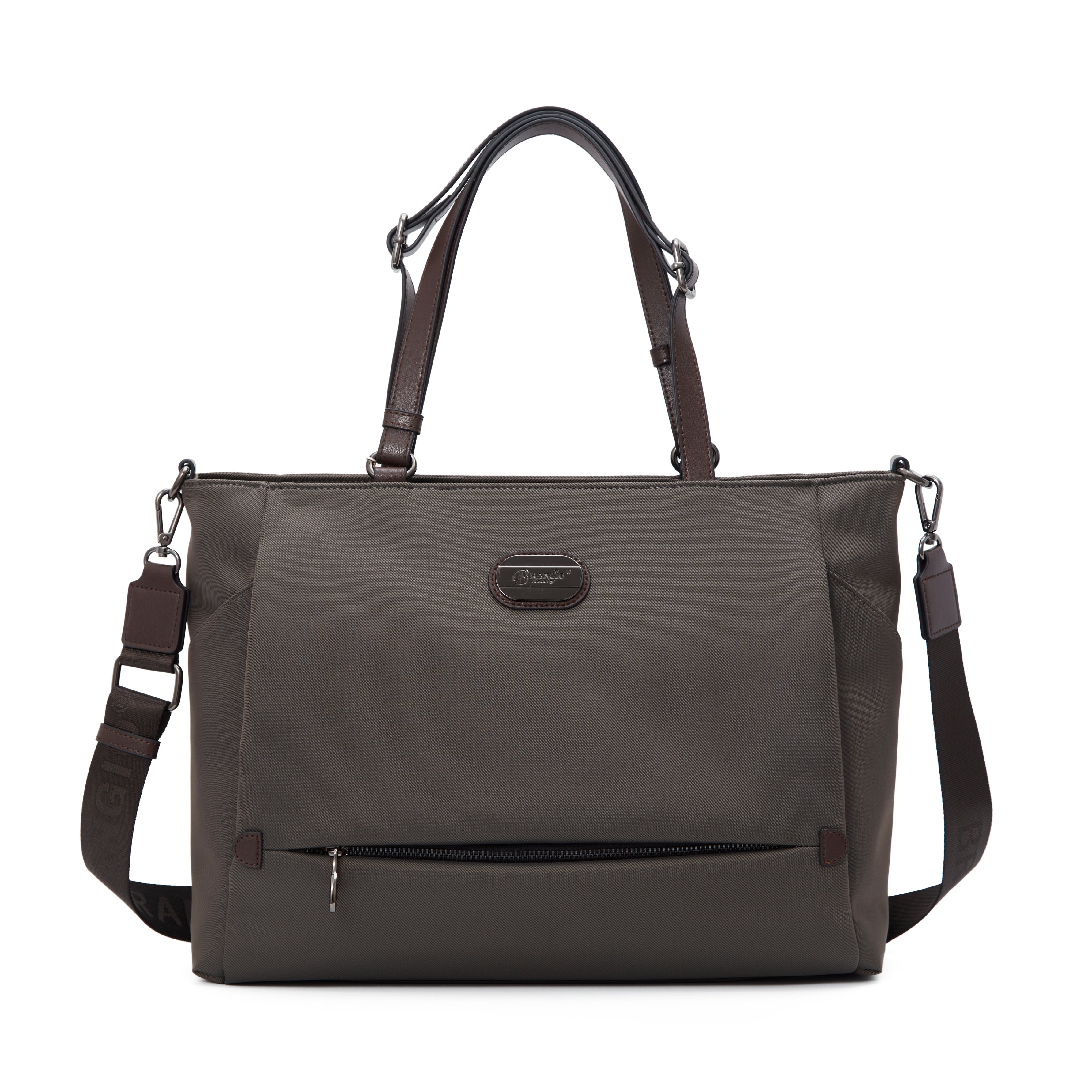 Brangio Italy Lightweight Laptop Tote Bag – Water-Resistant Work Bag