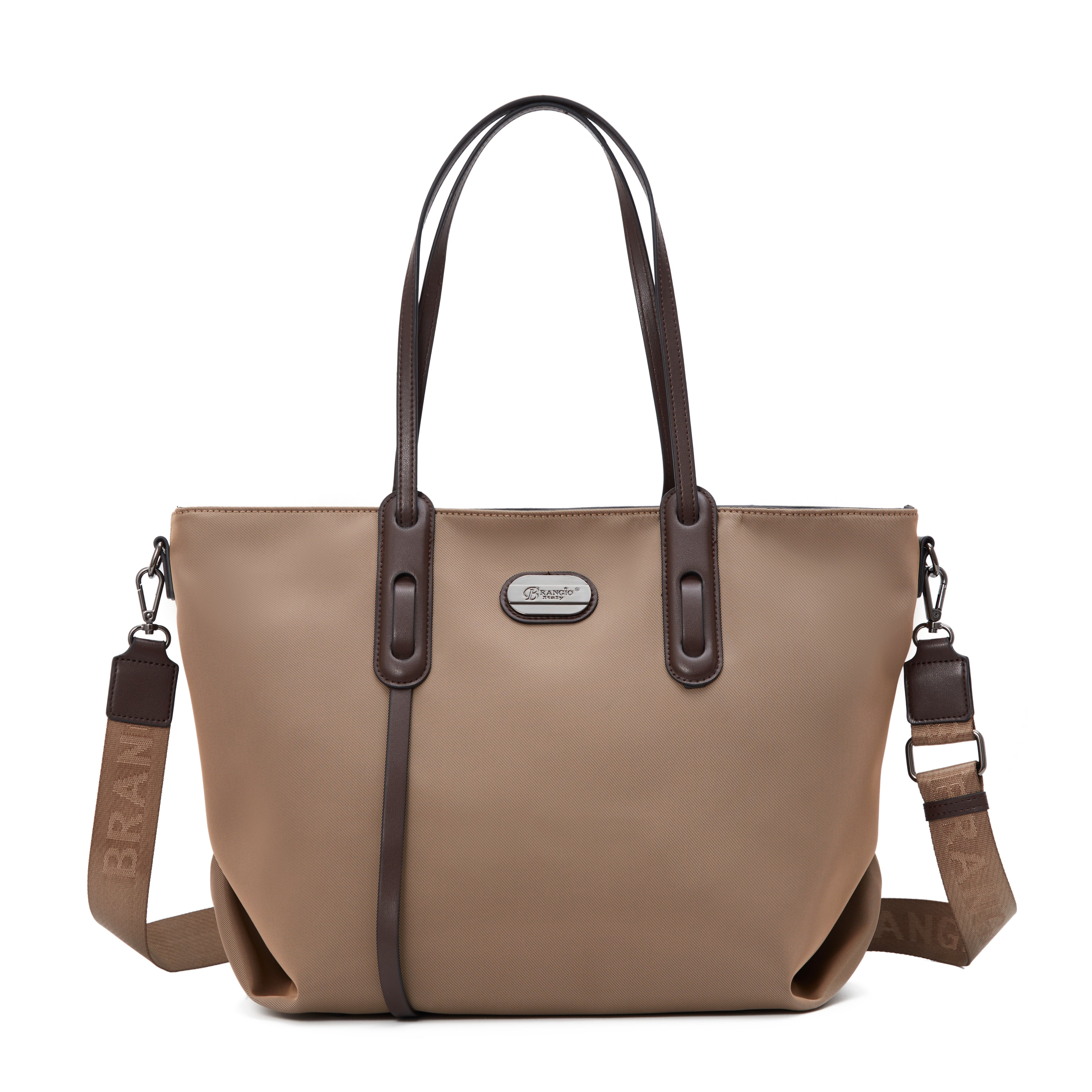 Brangio Italy Lightweight Tote Bag – Water-Resistant Everyday Shoulder Bag