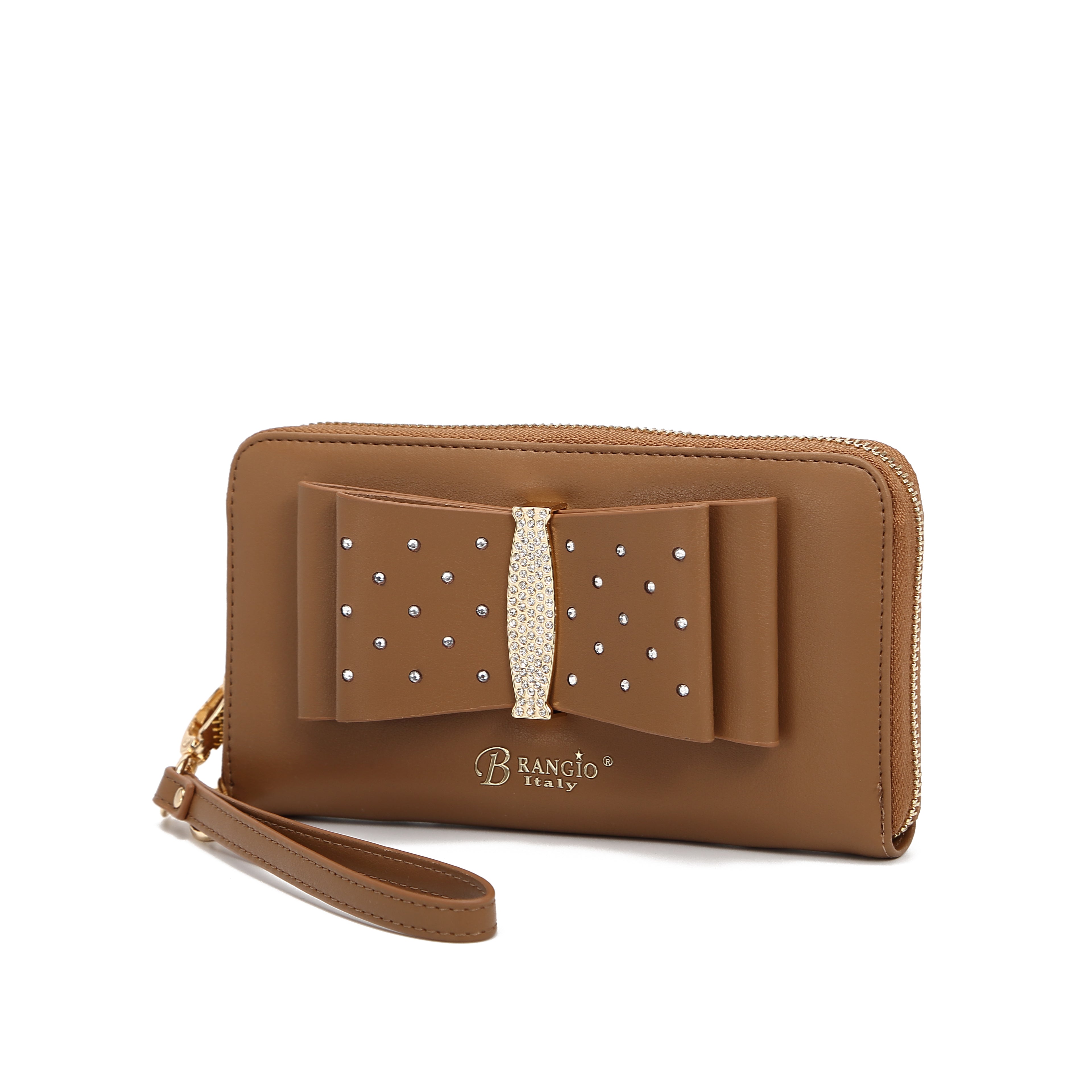Brangio Elegant Bow Satchel/Wallet