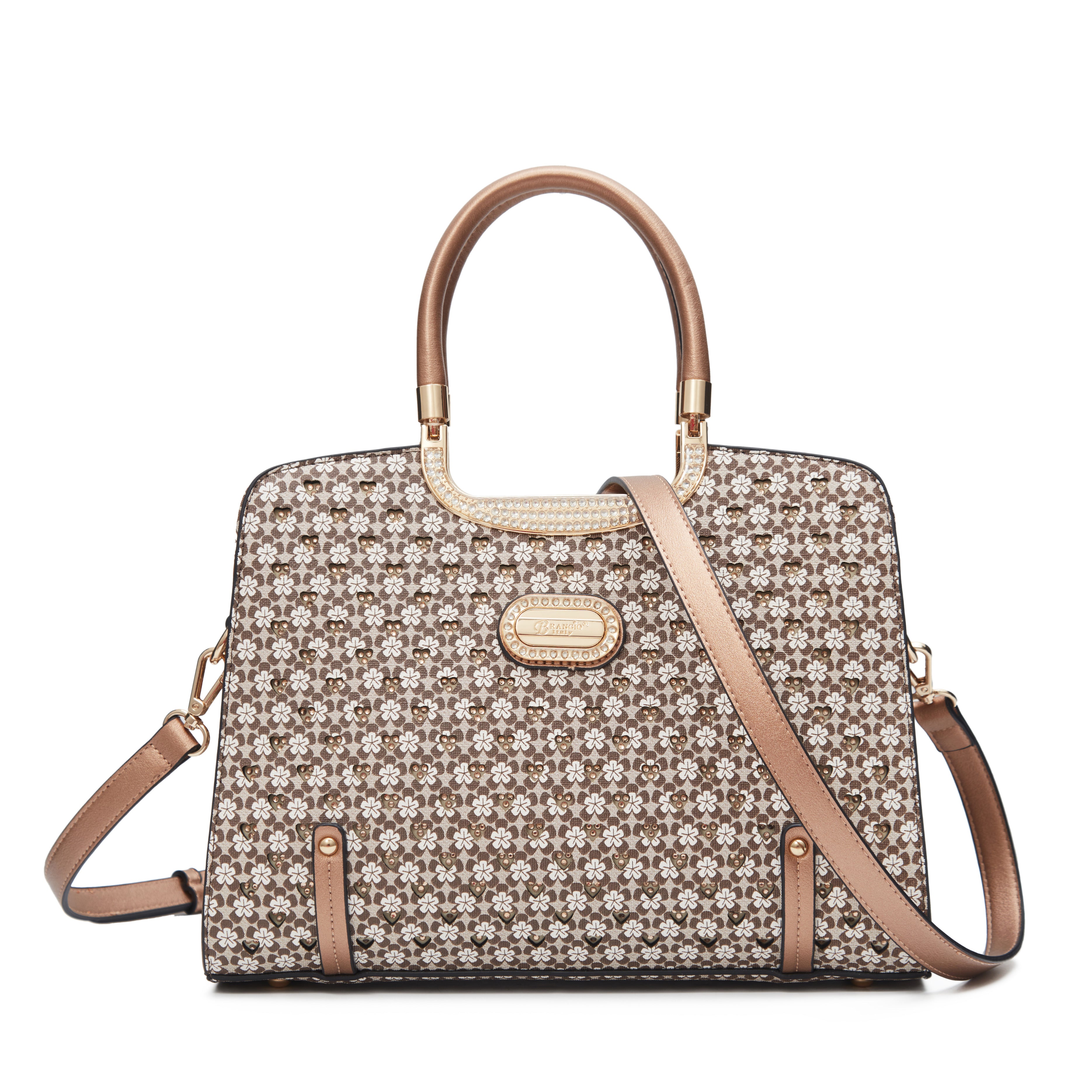 Brangio Italy Galaxy Stars Clover Stars Designer Tote Bag