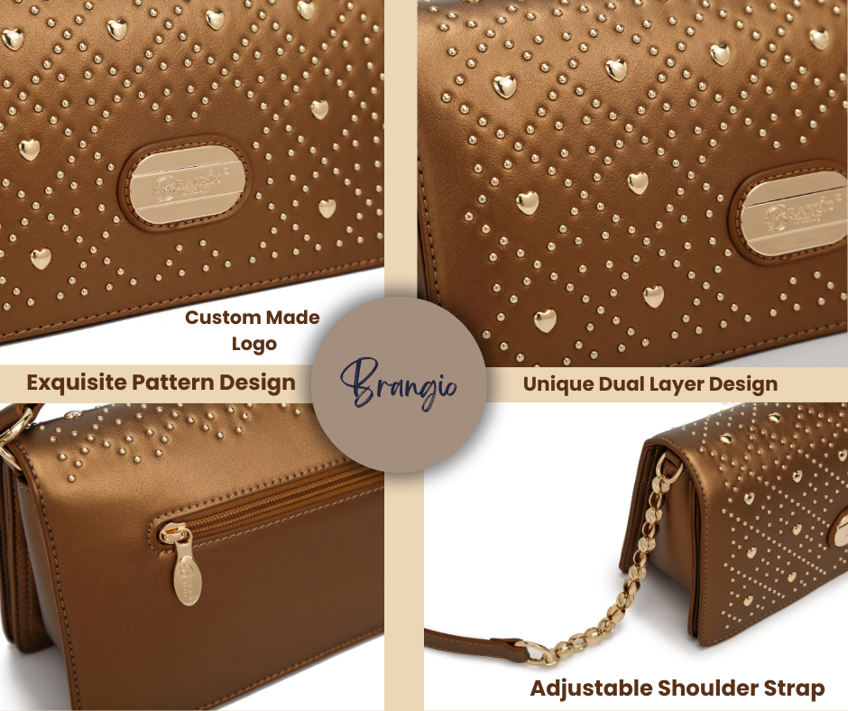 Love Lightning Crossbody Satchel Clutch