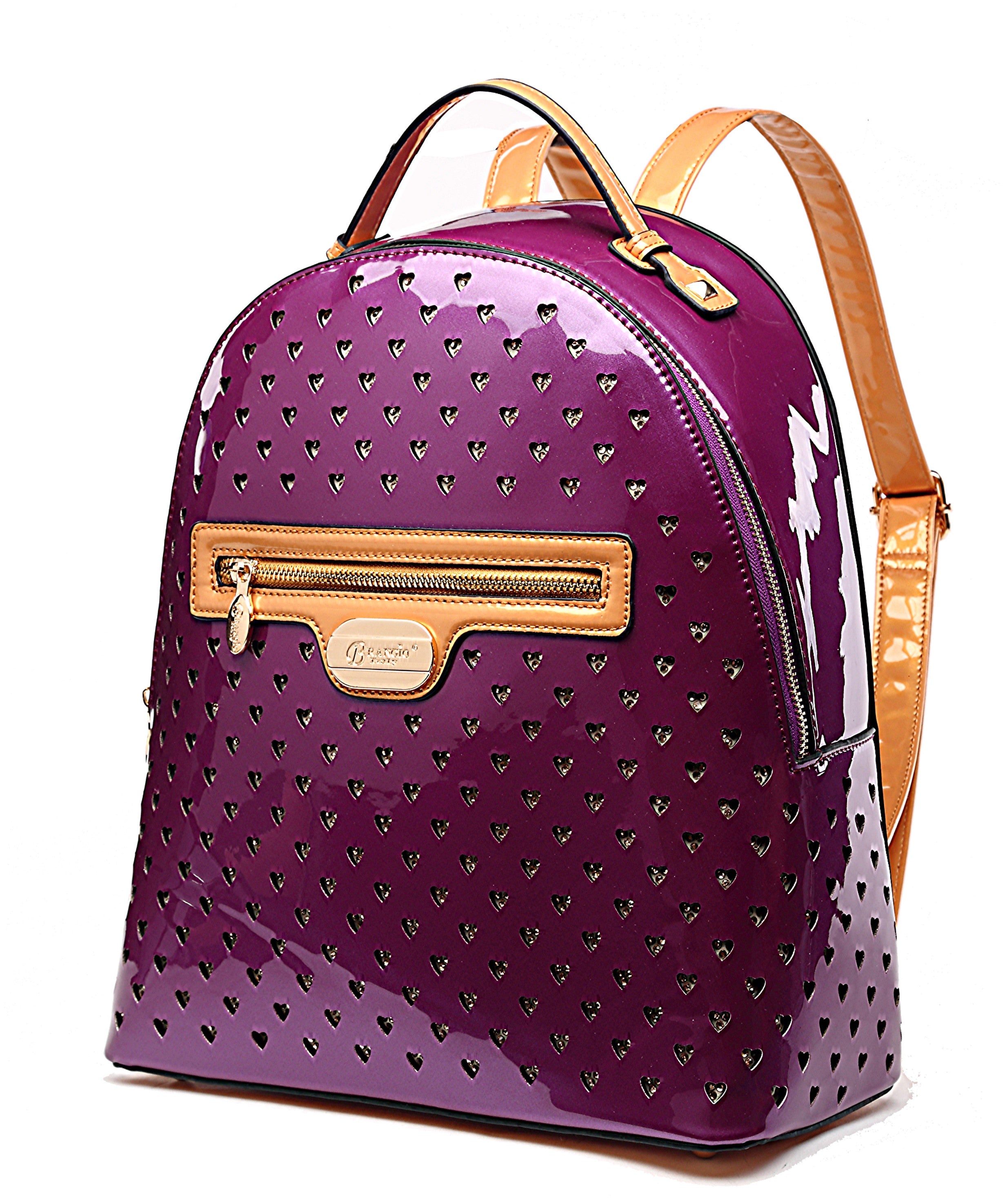 Brangio Italy Starz Art 3PC Set | Luxury Backpack Set with Spinning Wheels