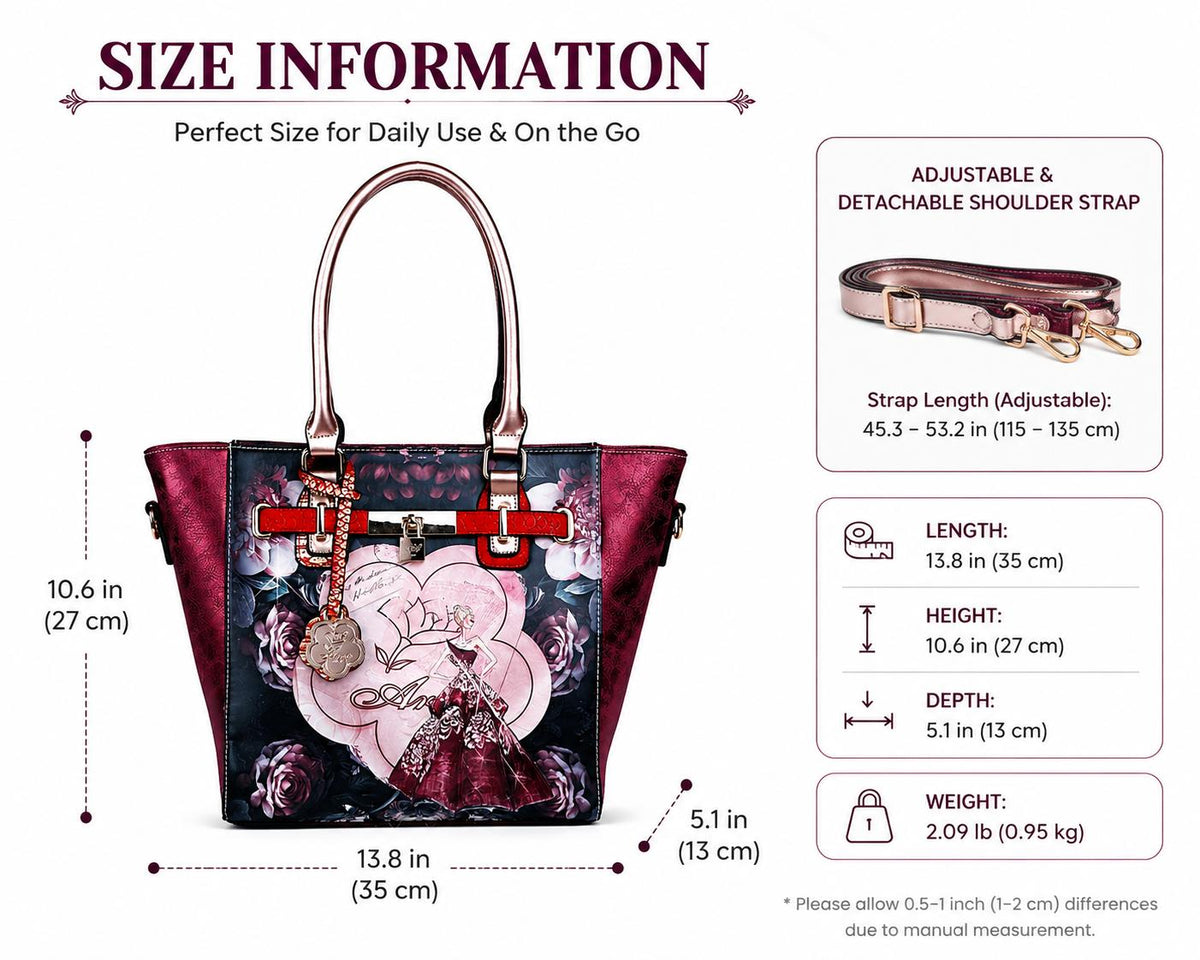 Arosa Fashion Motif Tote Bag