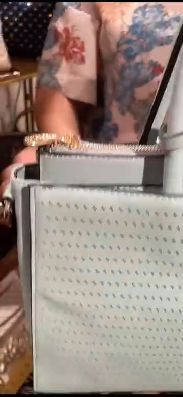 Brangio Elegant Perforated Handbag