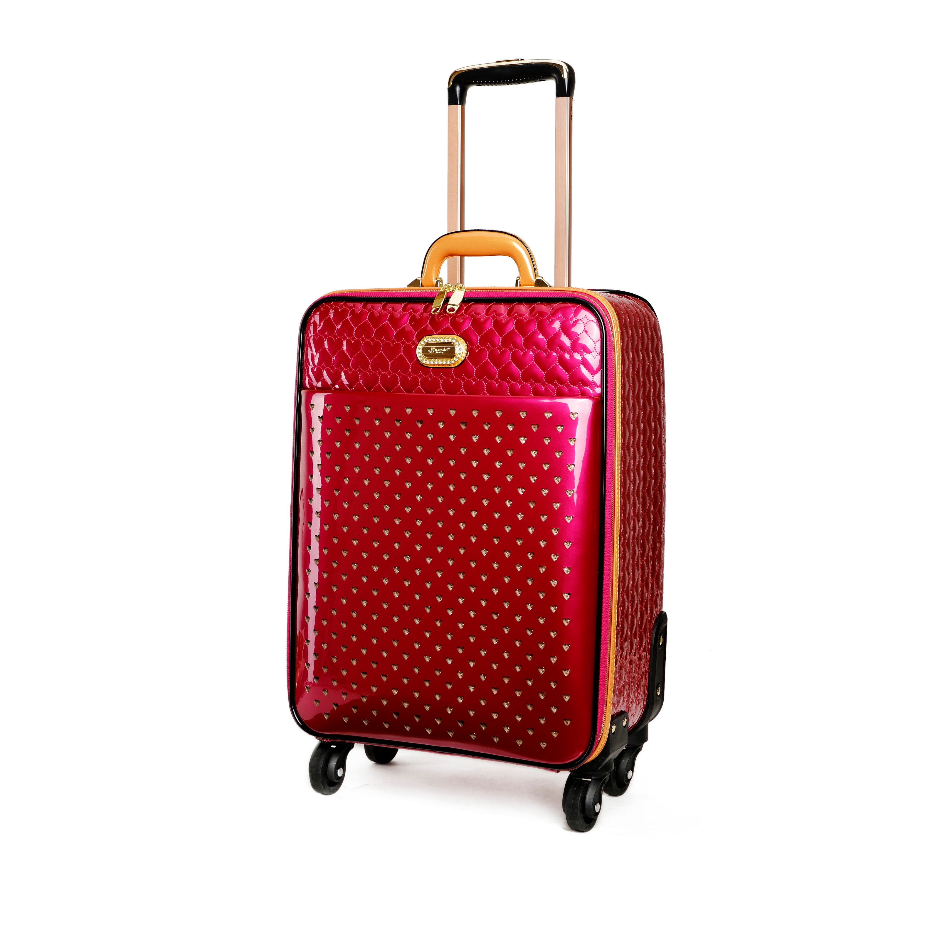 Starz Art Retro 3PC Set | Luxury Women Overnight Bag Set with Spinning Wheels - Brangio Italy Co.