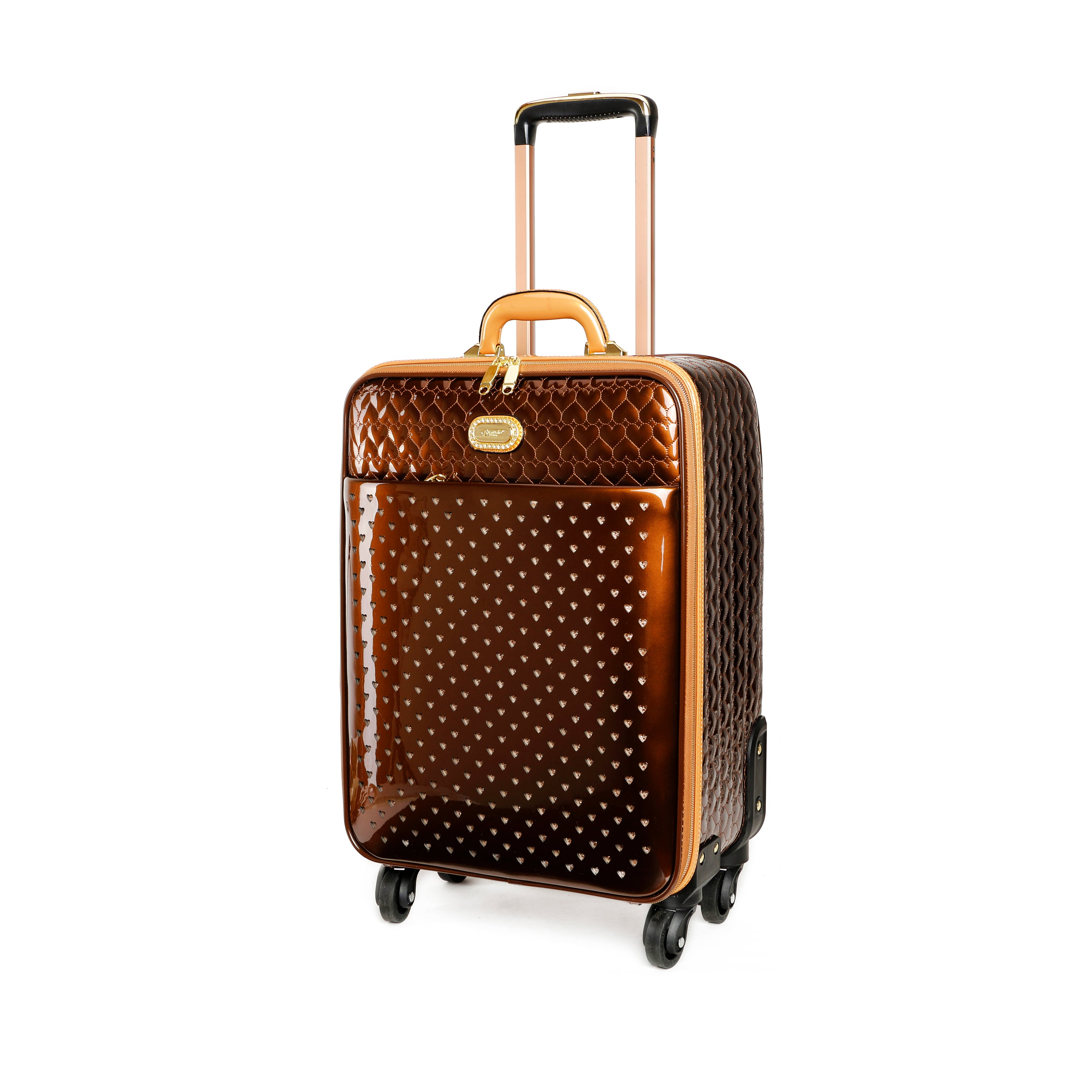 Starz Art Retro 3PC Set | Luxury Women Overnight Bag Set with Spinning Wheels - Brangio Italy Co.