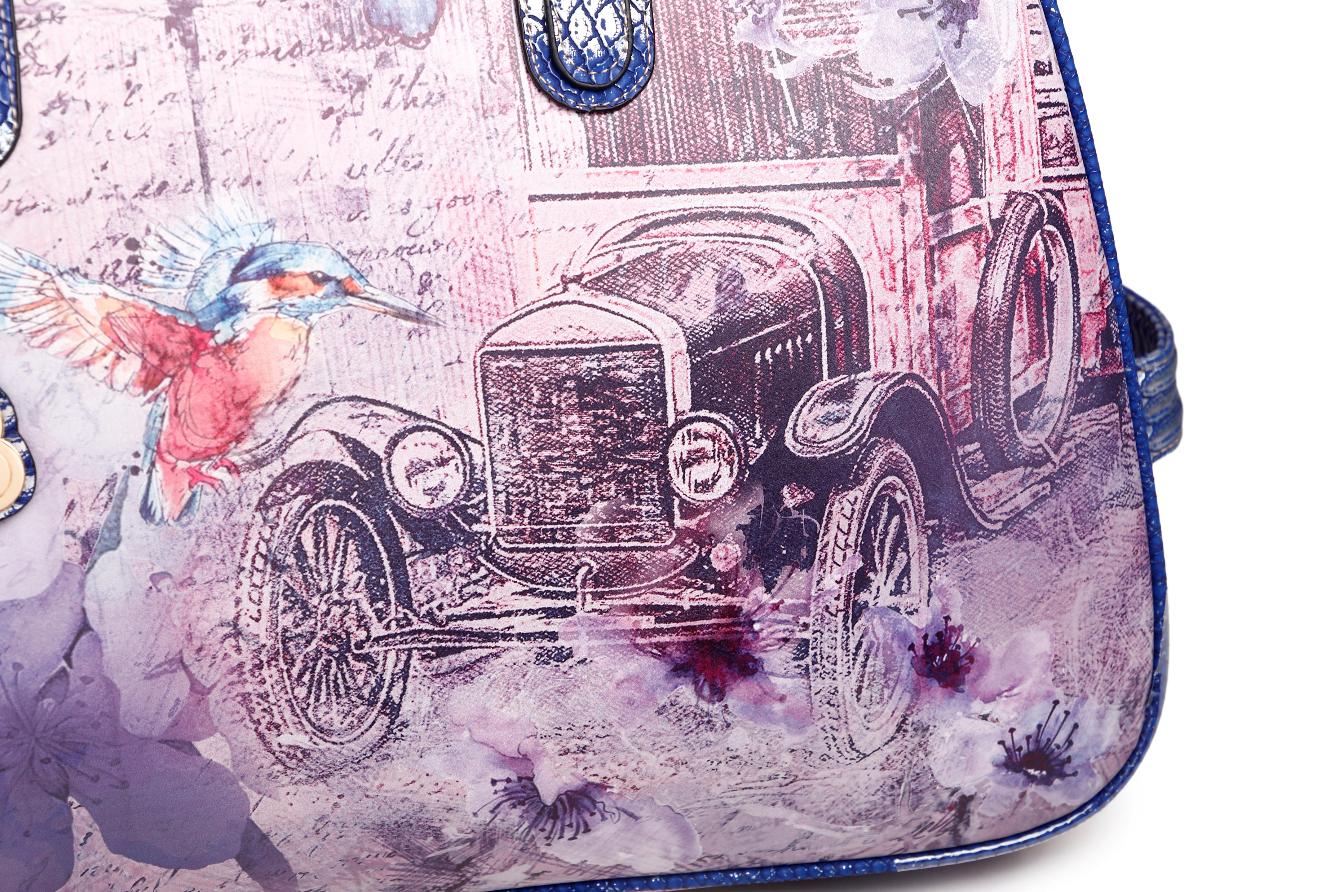 Vintage Darling Vegan Hollywood Over Night Bag