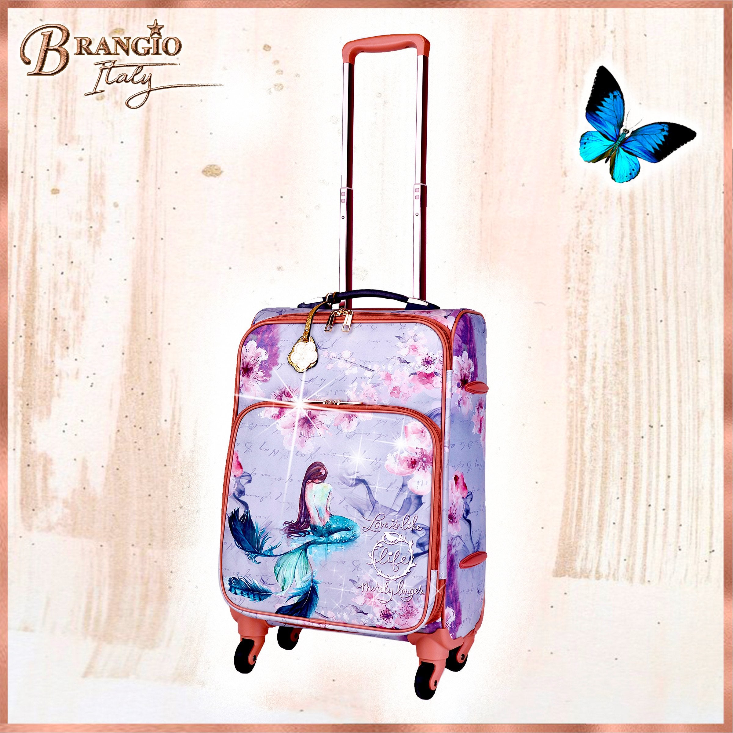 Princess Mera Carry on Luggage With Spinner Wheels