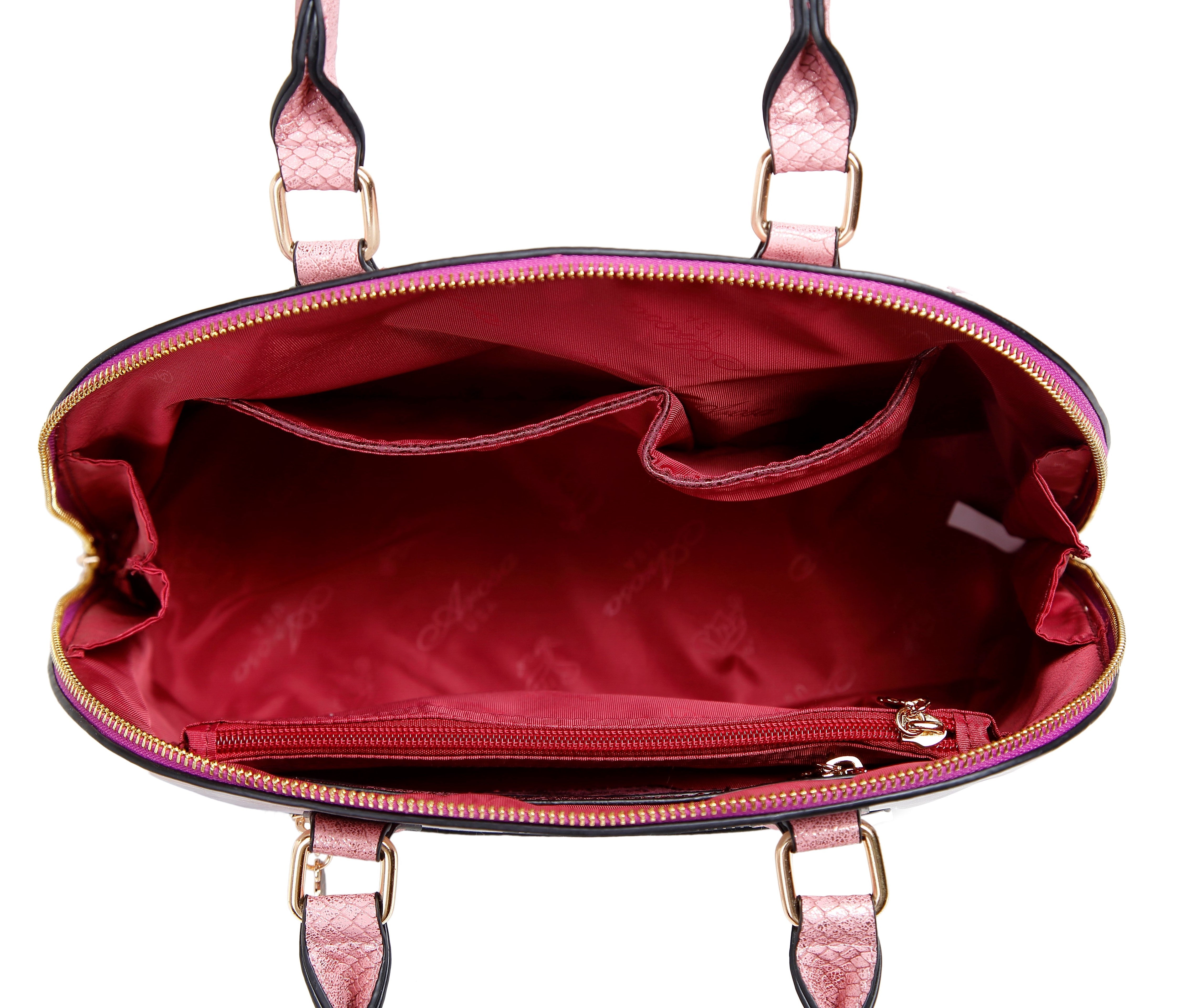 Arosa Fragrance Dome Vintage Hollywood Retro Graphic Handbag - Brangio Italy Co.