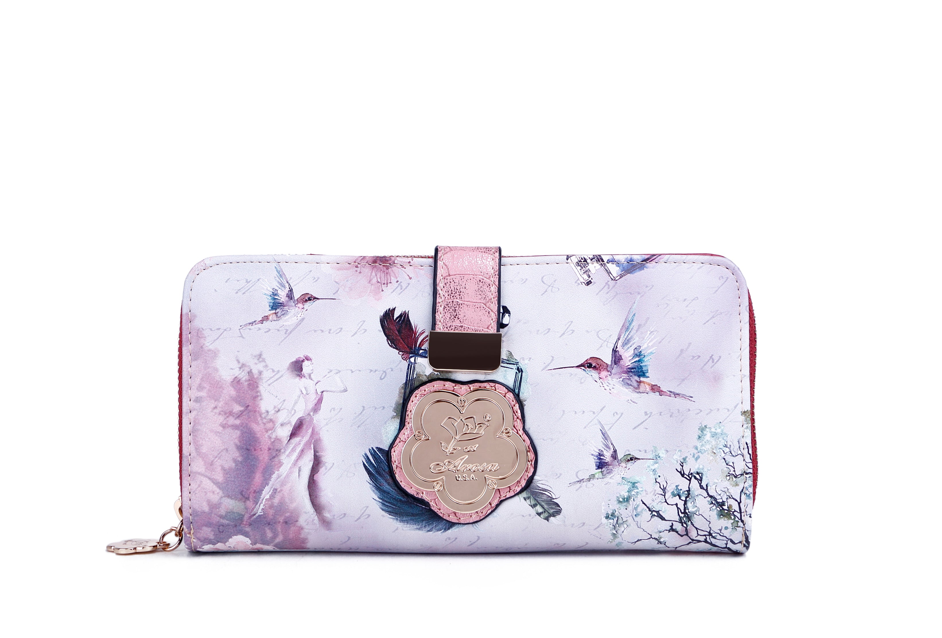 Arosa Fragrance Retro Wallet with Multiple Card Holders - Brangio Italy Co.