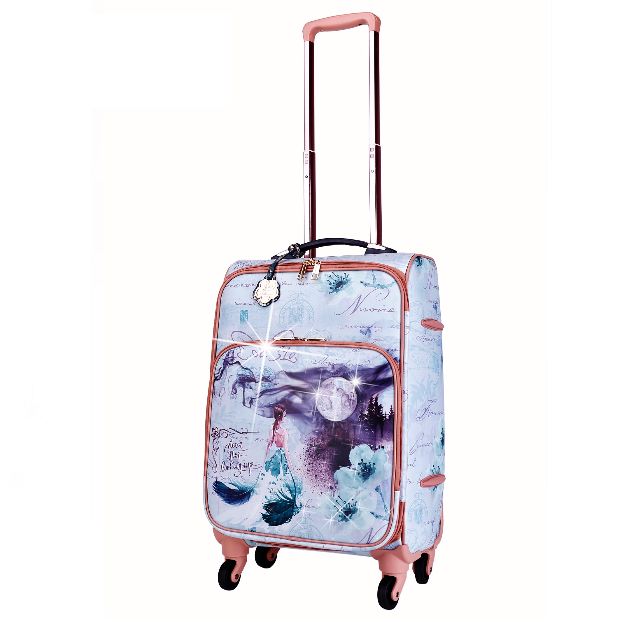 Fairy Tale Carry on Luggage with Spinner Wheels - Brangio Italy Co.