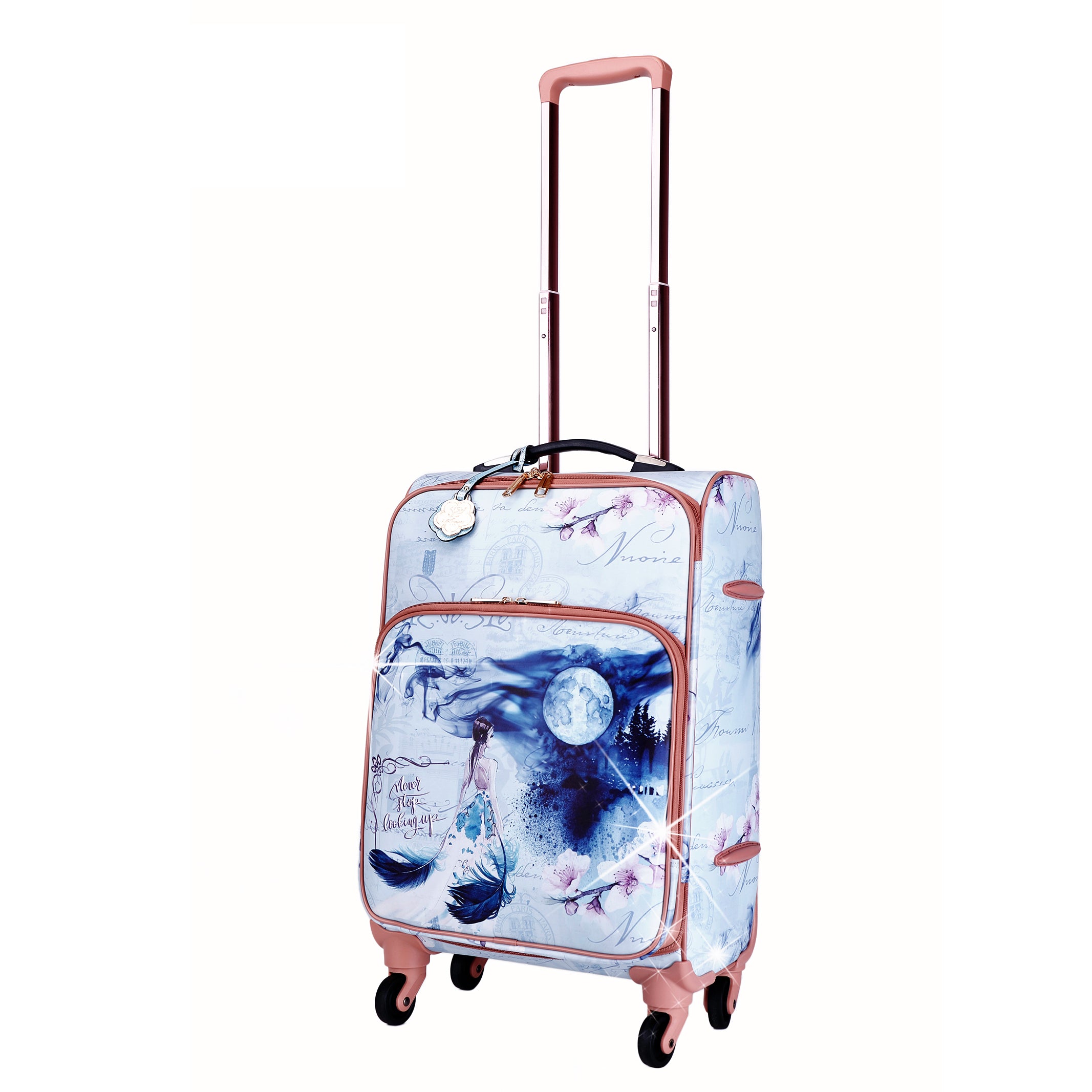Fairy Tale Carry on Luggage with Spinner Wheels - Brangio Italy Co.