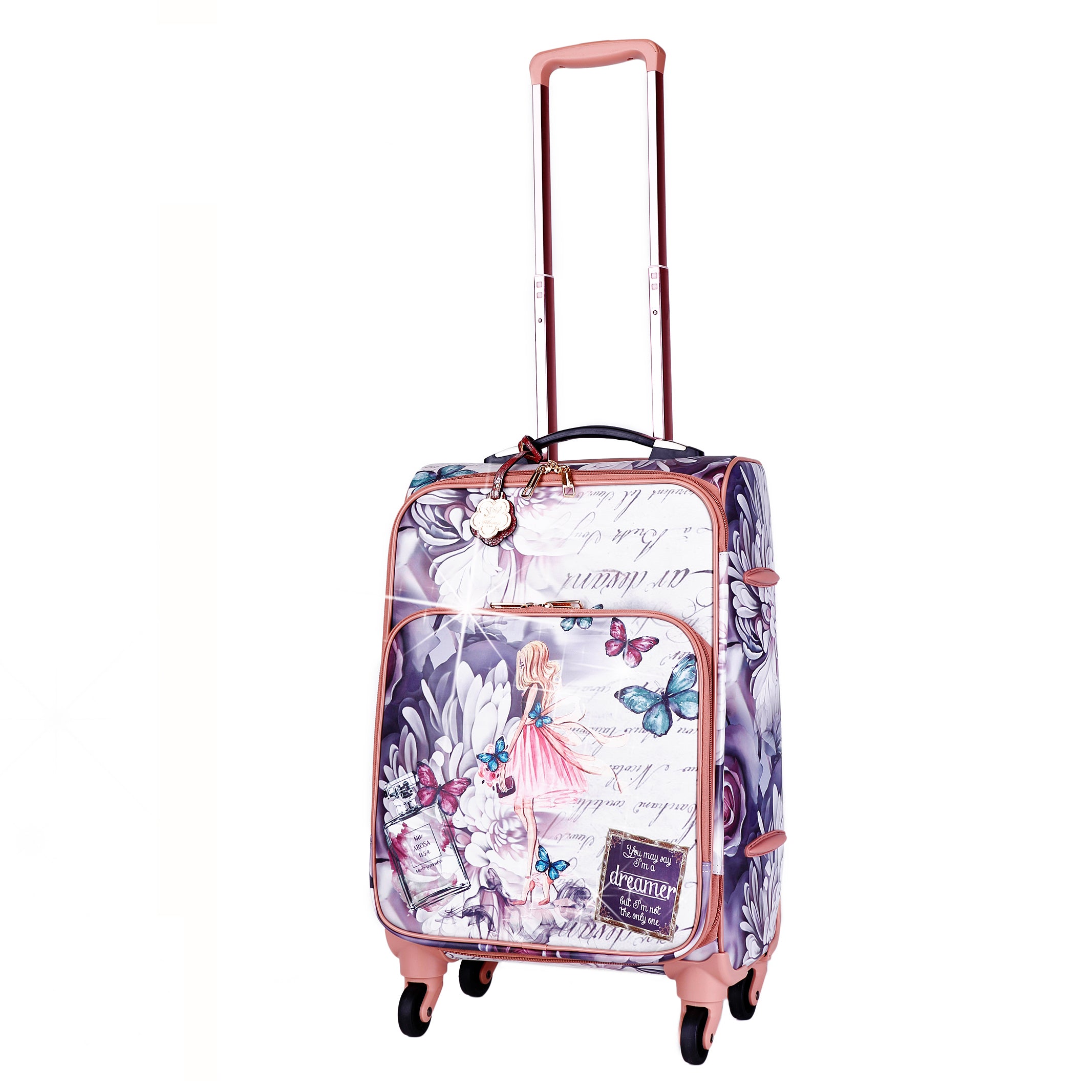 Dreamerz Carry-on Luggage Suitcase Travel bag with Wheels - Brangio Italy Co.