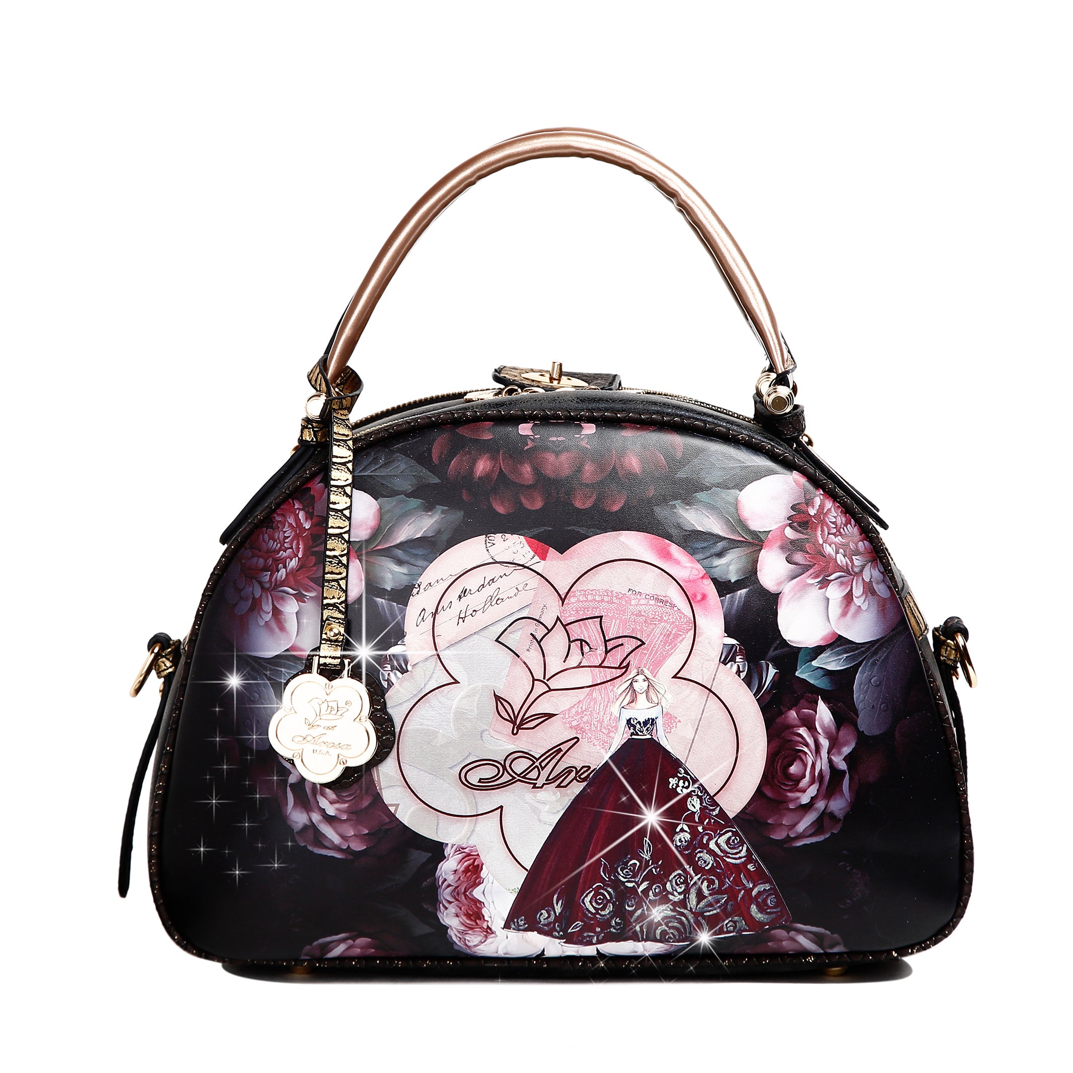 Queen Arosa Designer Luxury Bag for Women - Brangio Italy Co.