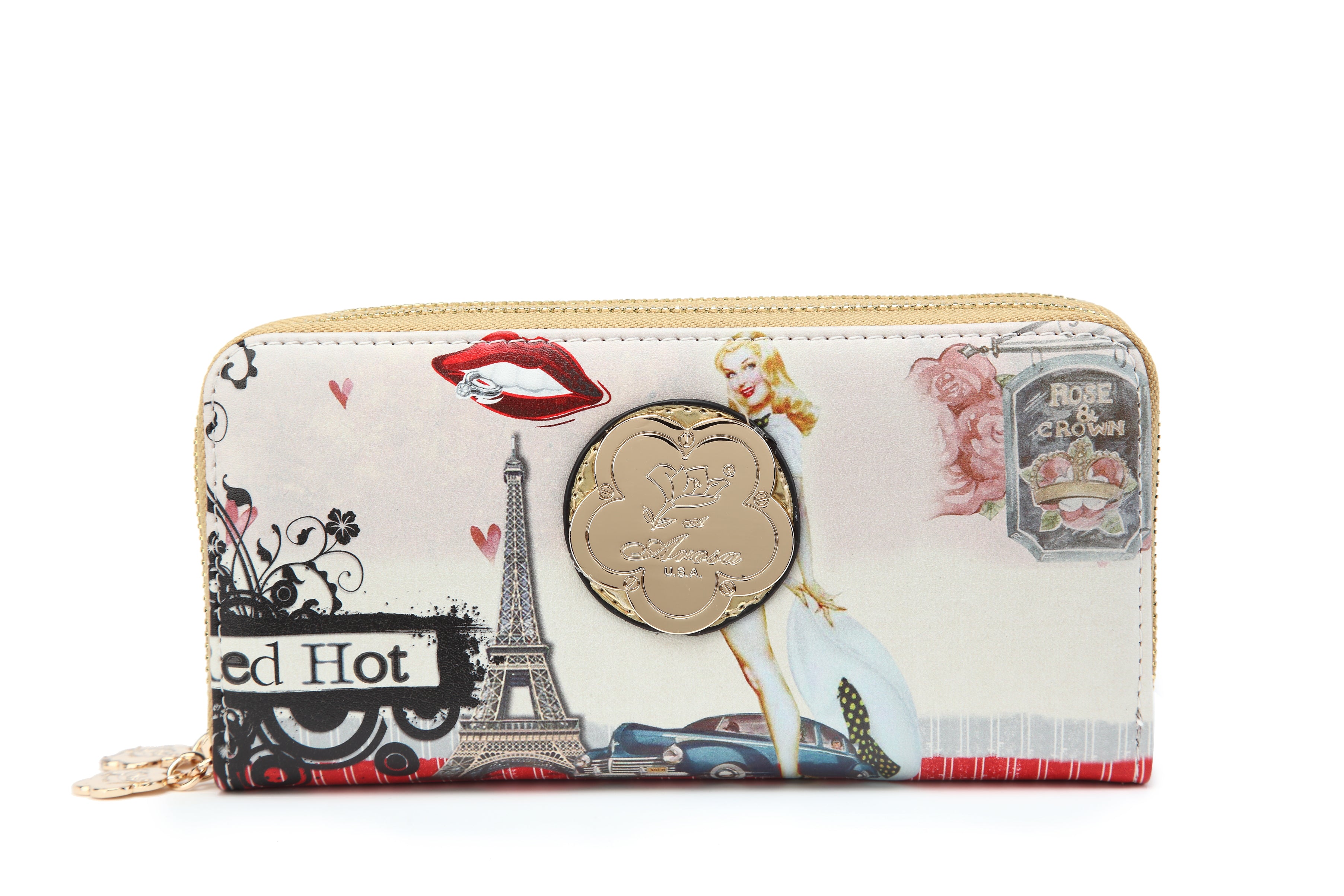 Arosa Vintage Parisian Glam Wallet
