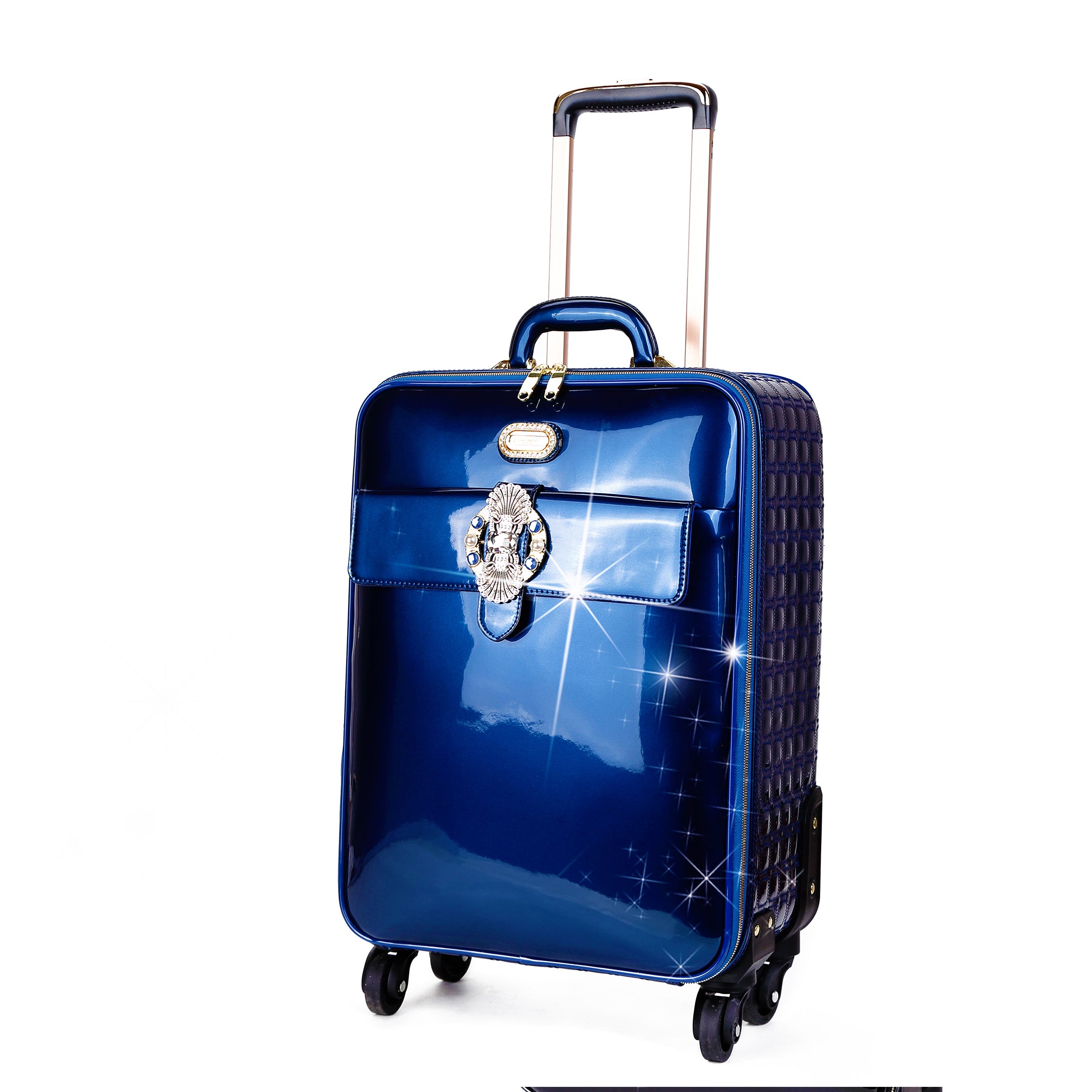Queen's Crown Suitcase Getaway Travel Luggage Spinner Wheels - Brangio Italy Co.