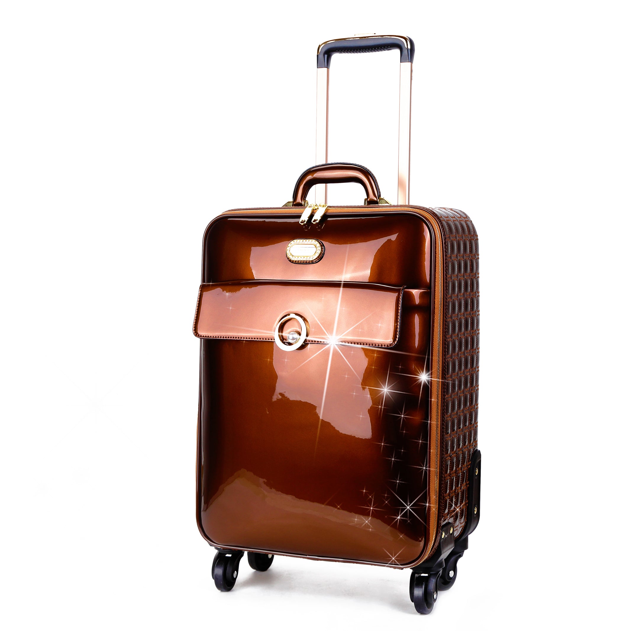 Moonshine Underseat Travel Luggage with Spinners - Brangio Italy Co.