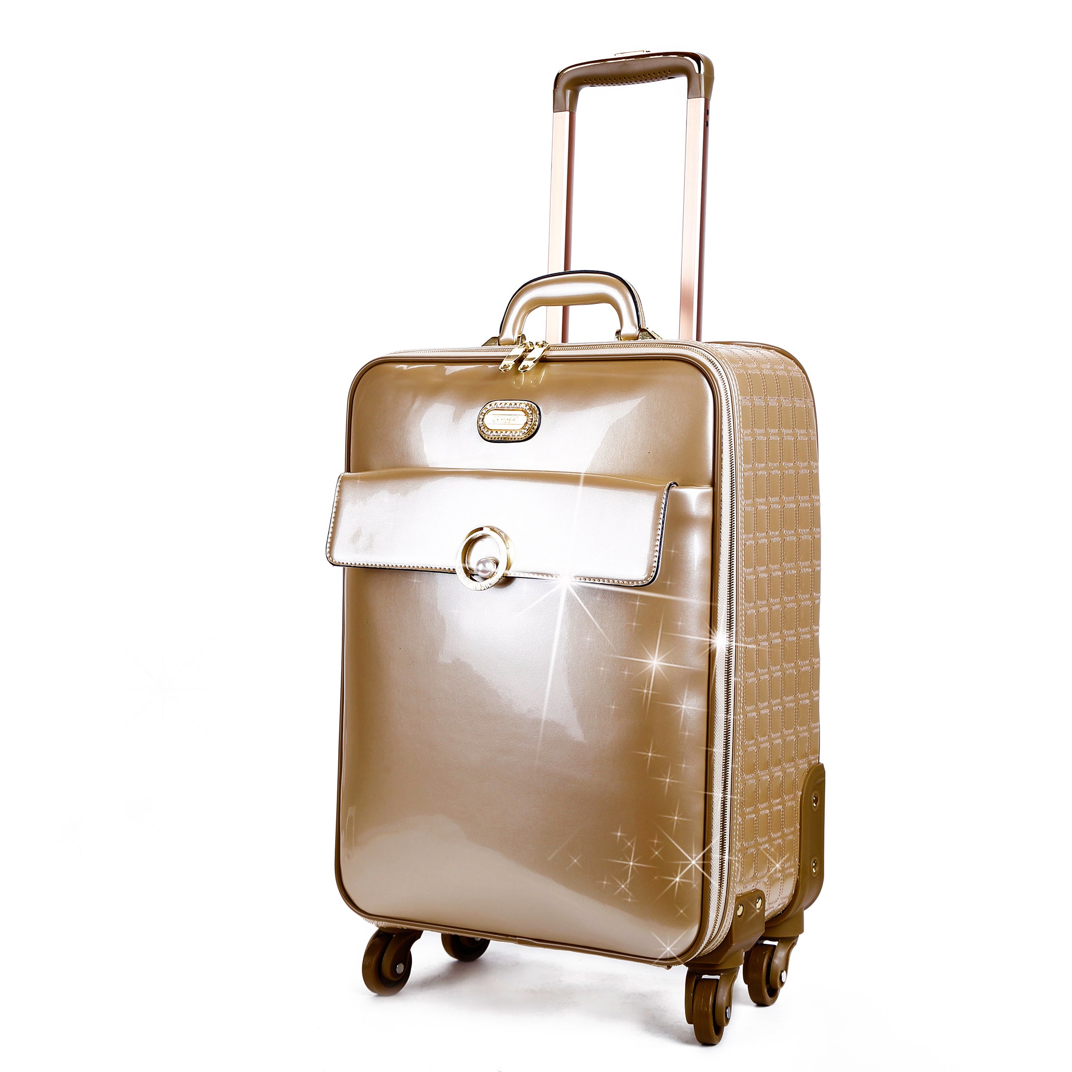 Moonshine Underseat Travel Luggage with Spinners - Brangio Italy Co.