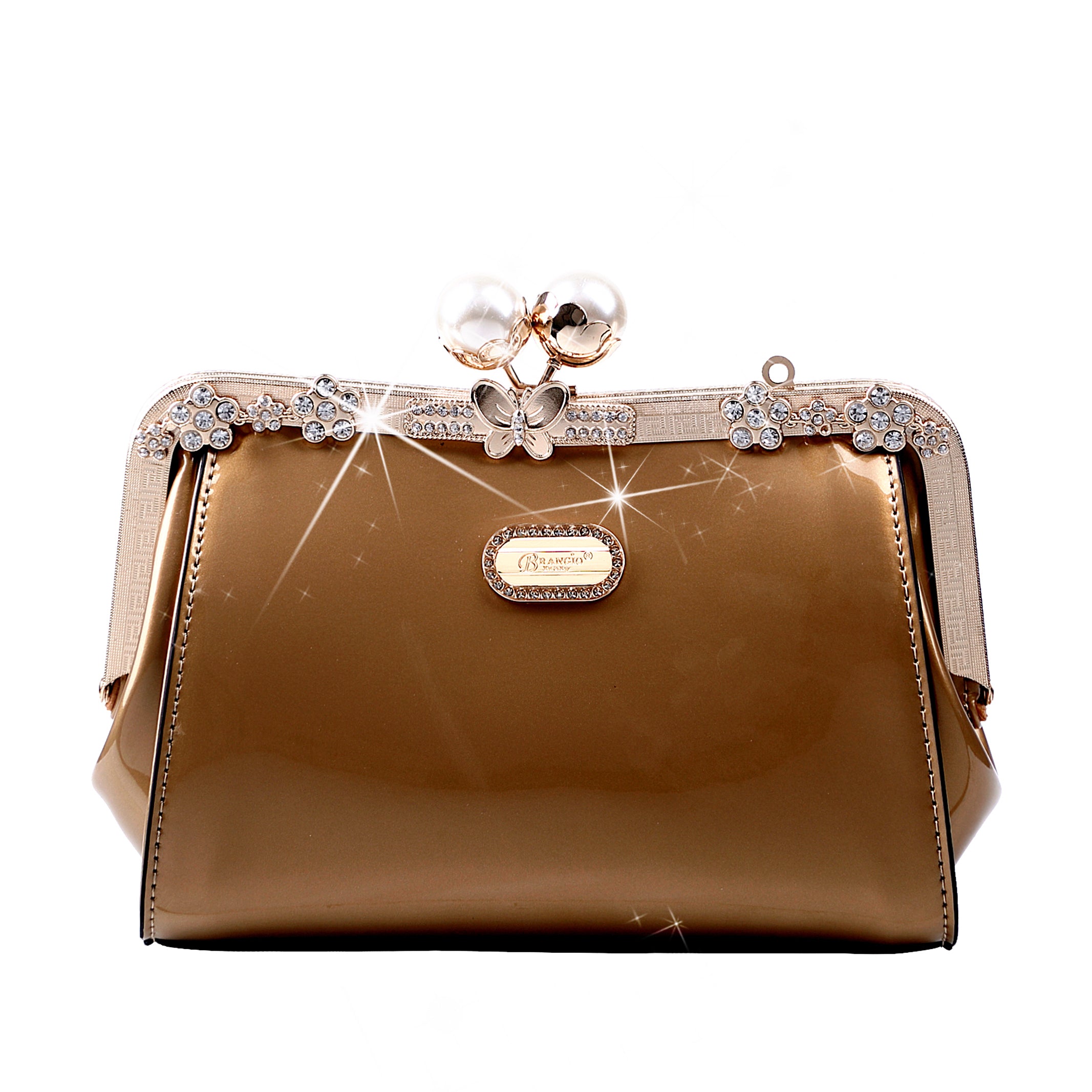 Starry Ocean Blossom Stains & Damage Resistant Womens Crossbody Clutch - Brangio Italy Co.