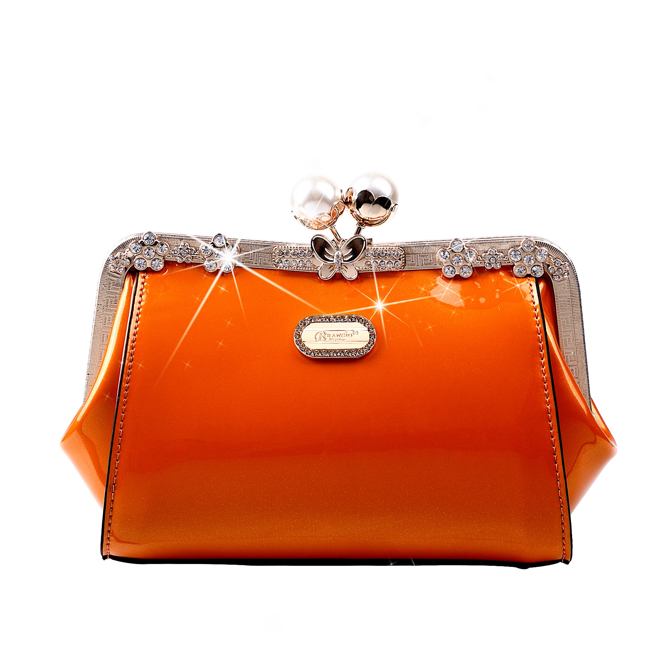 Starry Ocean Blossom Stains & Damage Resistant Womens Crossbody Clutch - Brangio Italy Co.