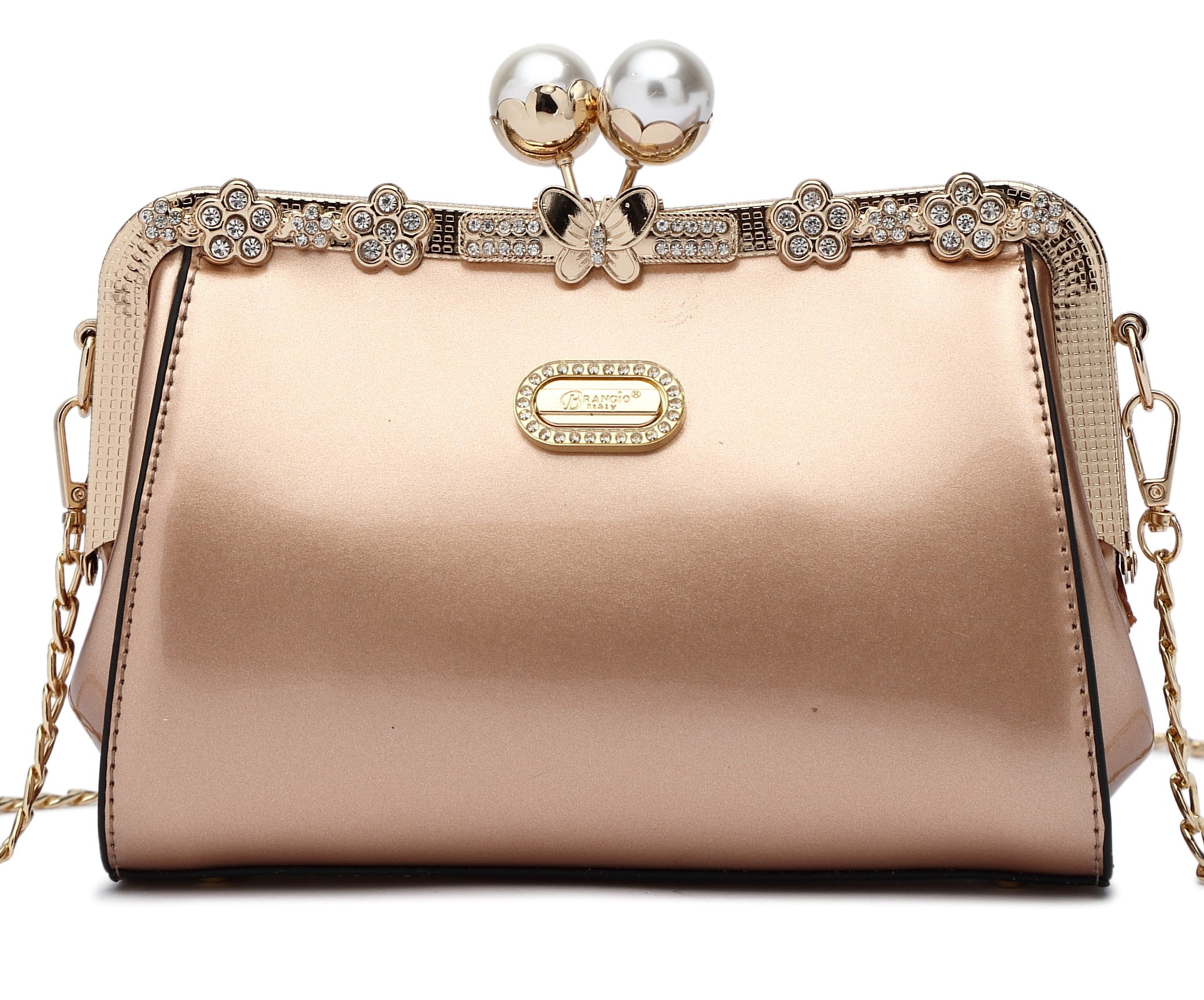 Starry Ocean Blossom Stains & Damage Resistant Womens Crossbody Clutch - Brangio Italy Co.