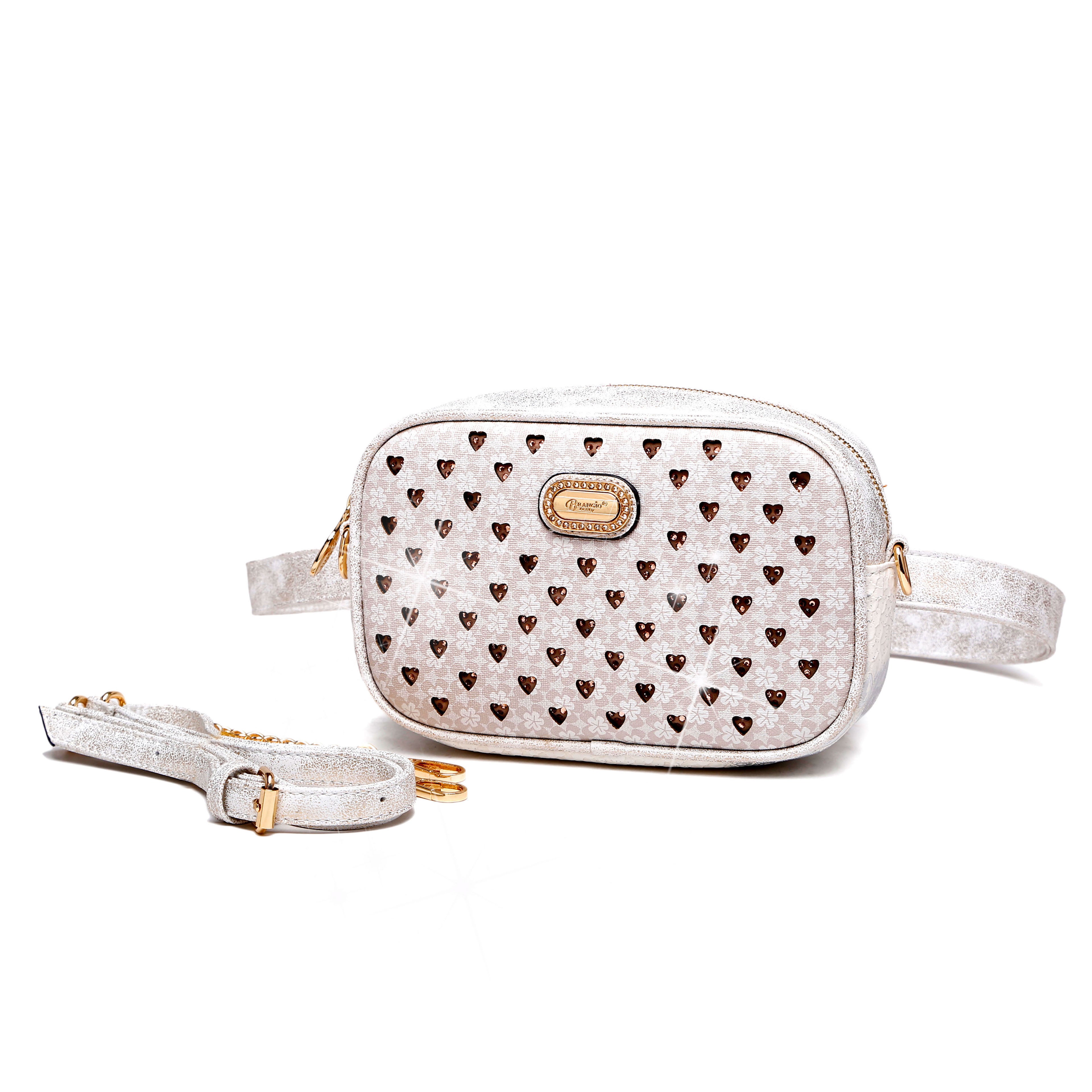Twinkle Star Faux Leather Fanny Waist Bag Pack for Women - Brangio Italy Co.