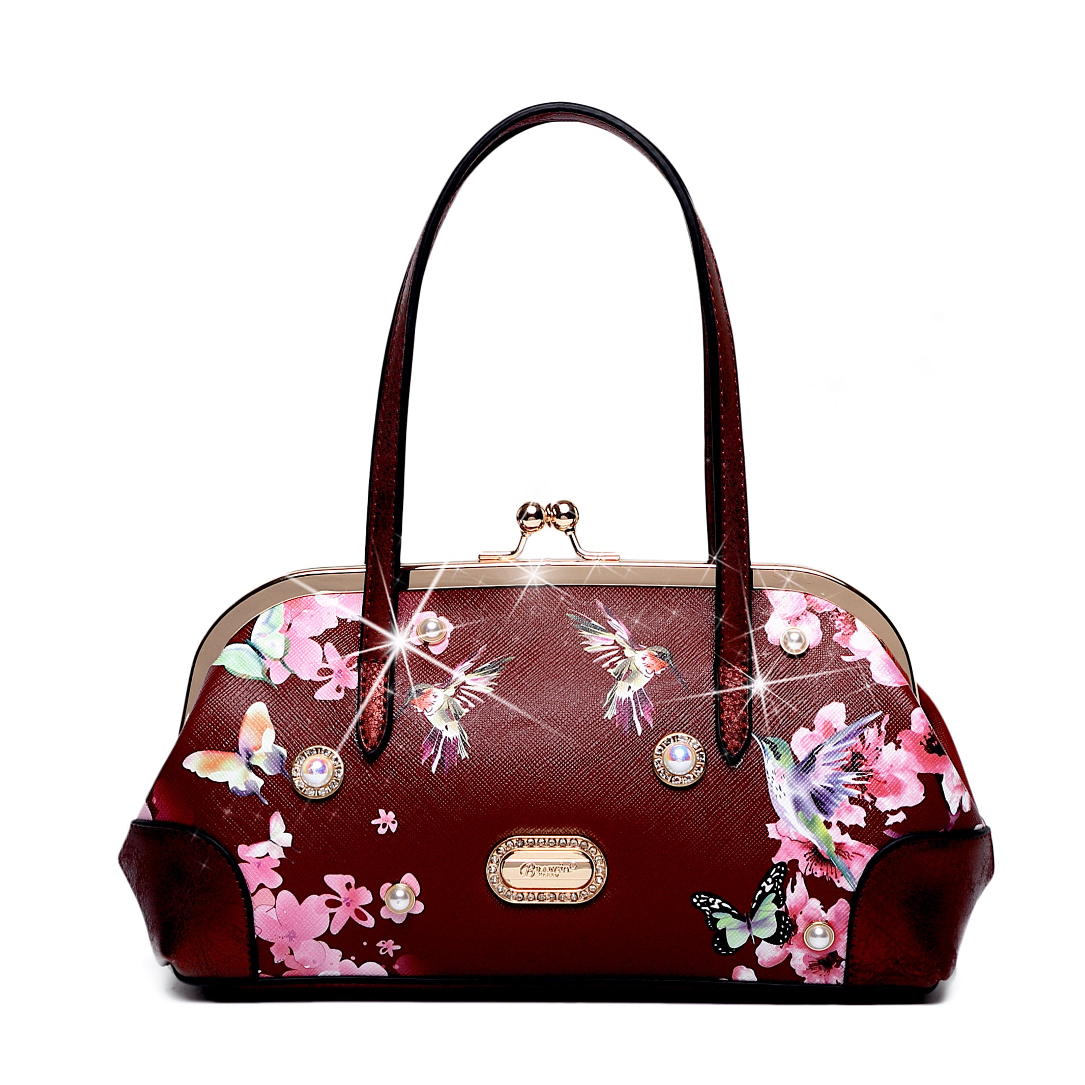 Hummingbird Mini Clutch Scratch & Stain Resistant Evening Bag - Brangio Italy Co.