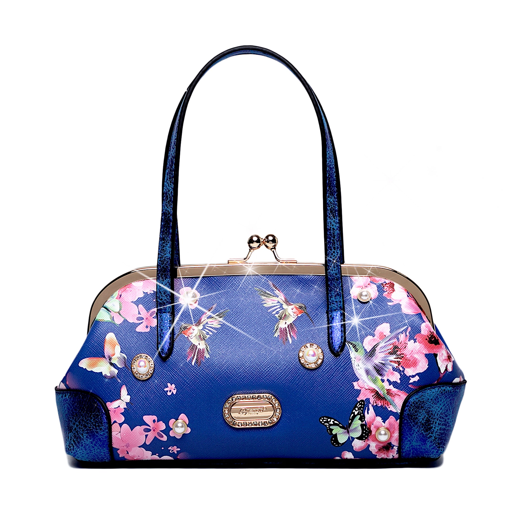 Hummingbird Mini Clutch Scratch & Stain Resistant Evening Bag - Brangio Italy Co.