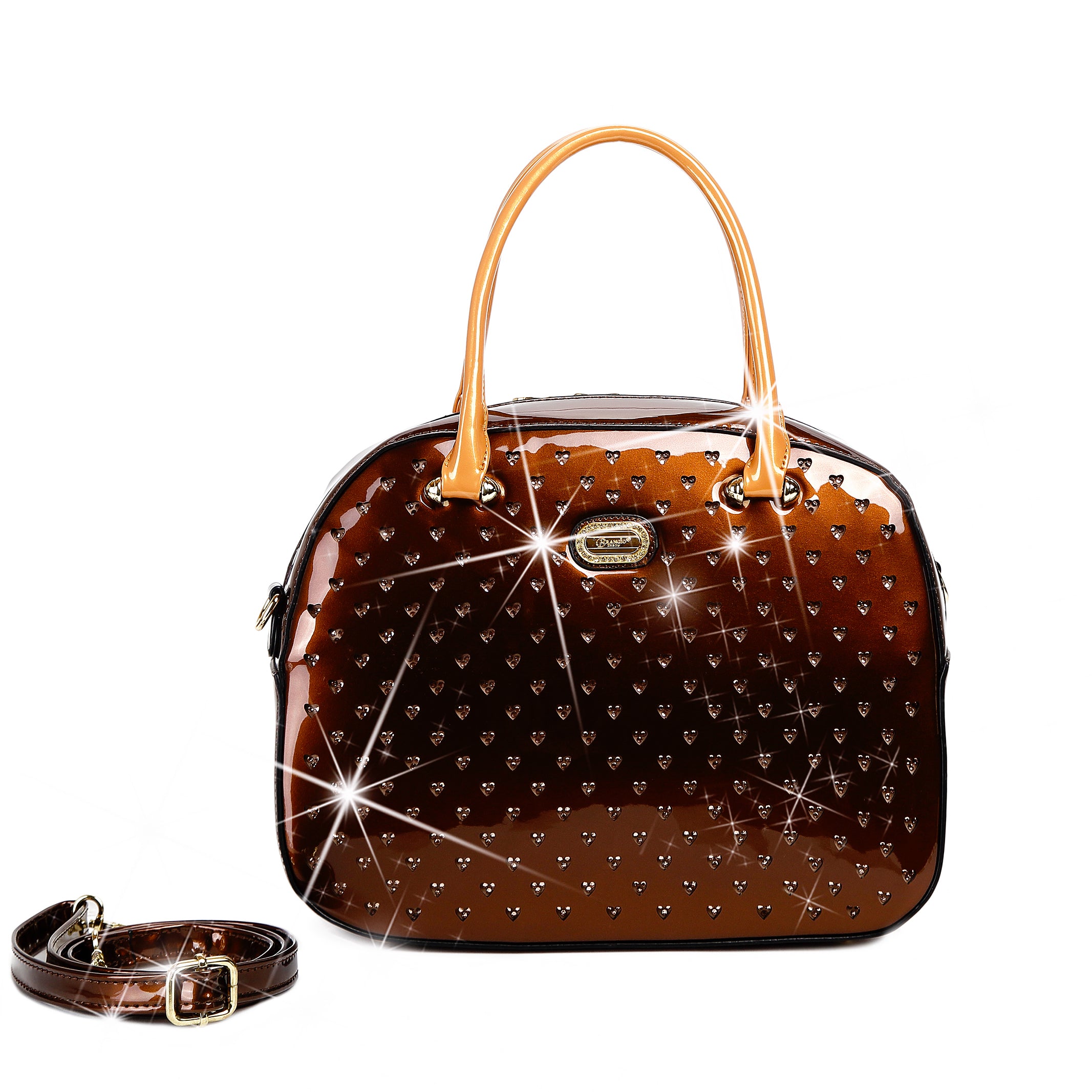 Starz Art Retro Crystal Overnight Latch On Bag - Brangio Italy Co.