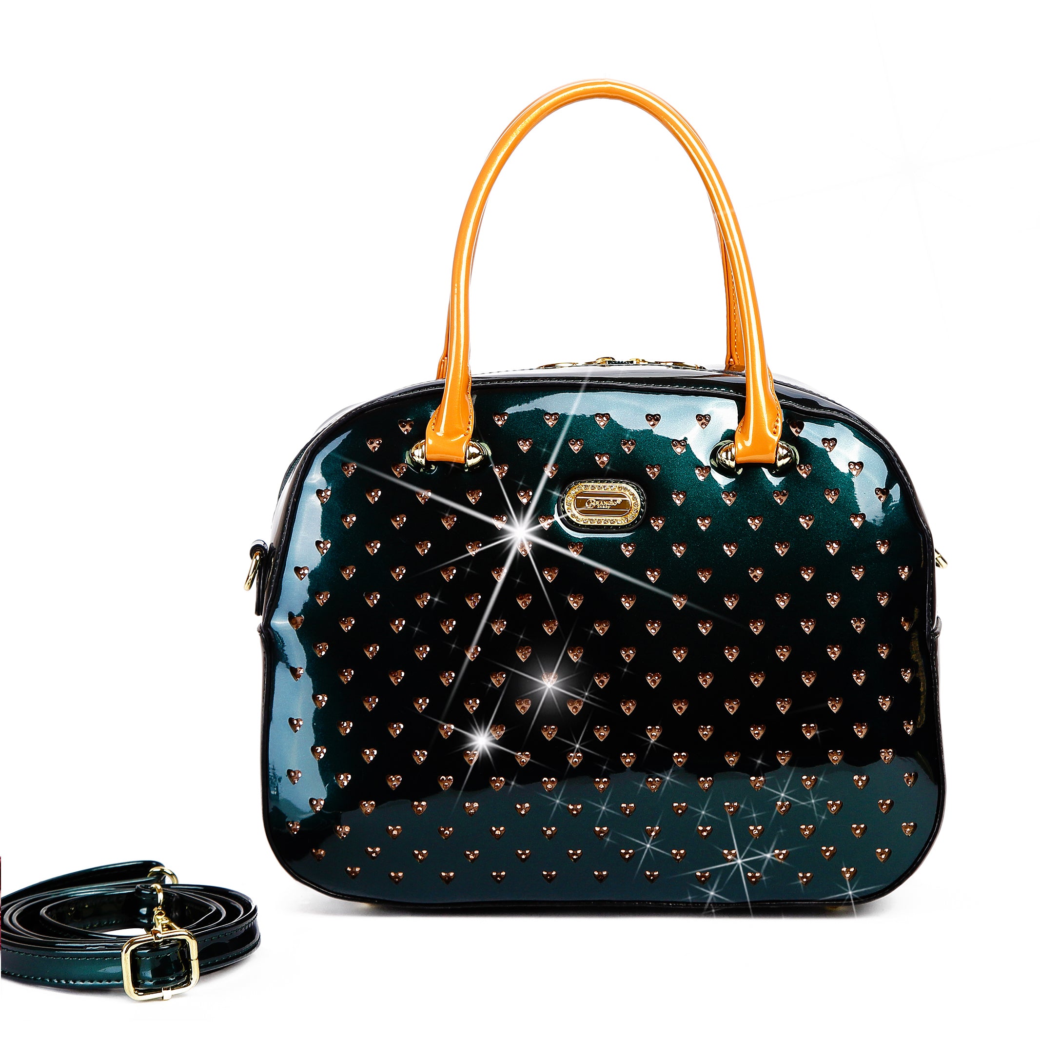 Starz Art Retro Crystal Overnight Latch On Bag - Brangio Italy Co.