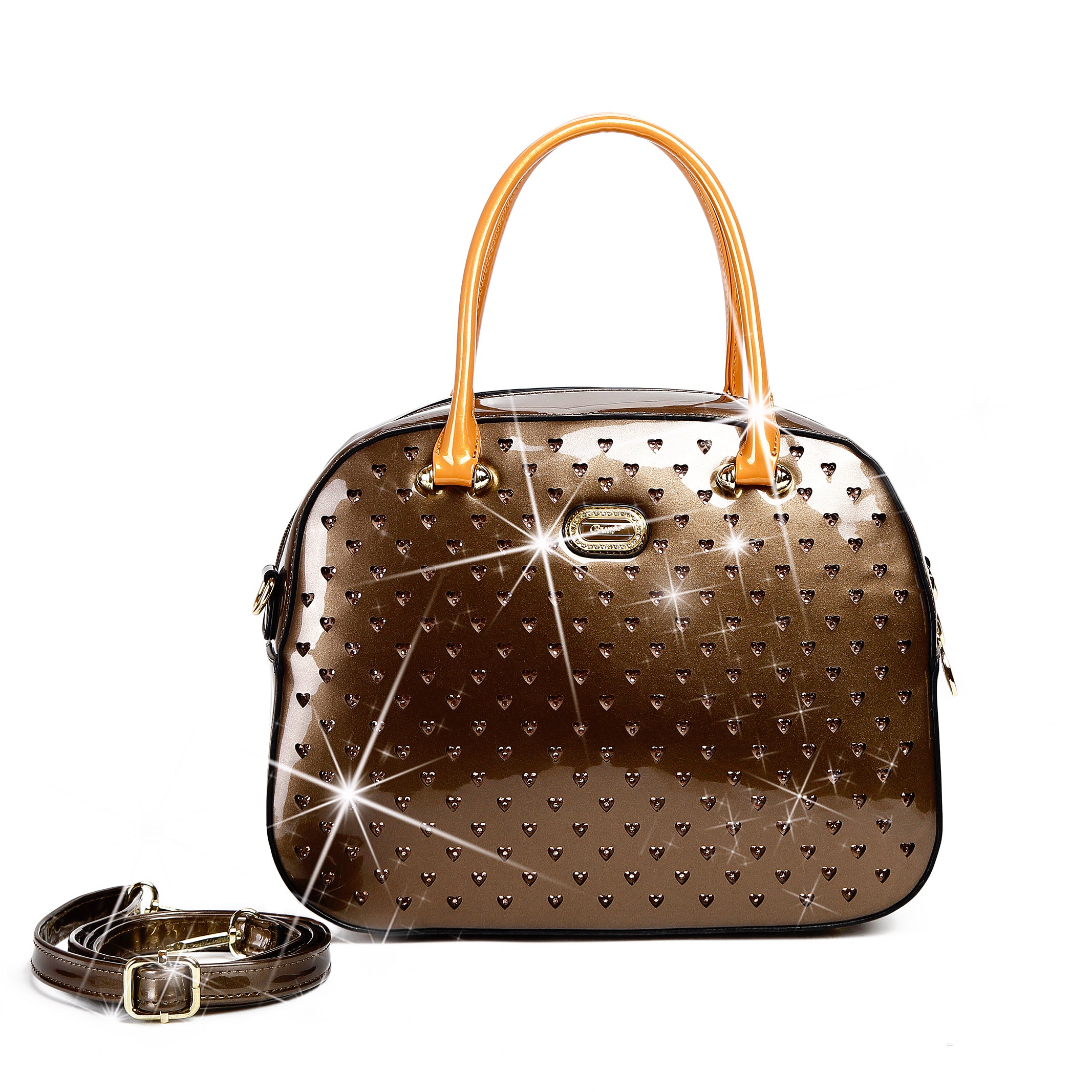 Starz Art Retro Crystal Overnight Latch On Bag - Brangio Italy Co.