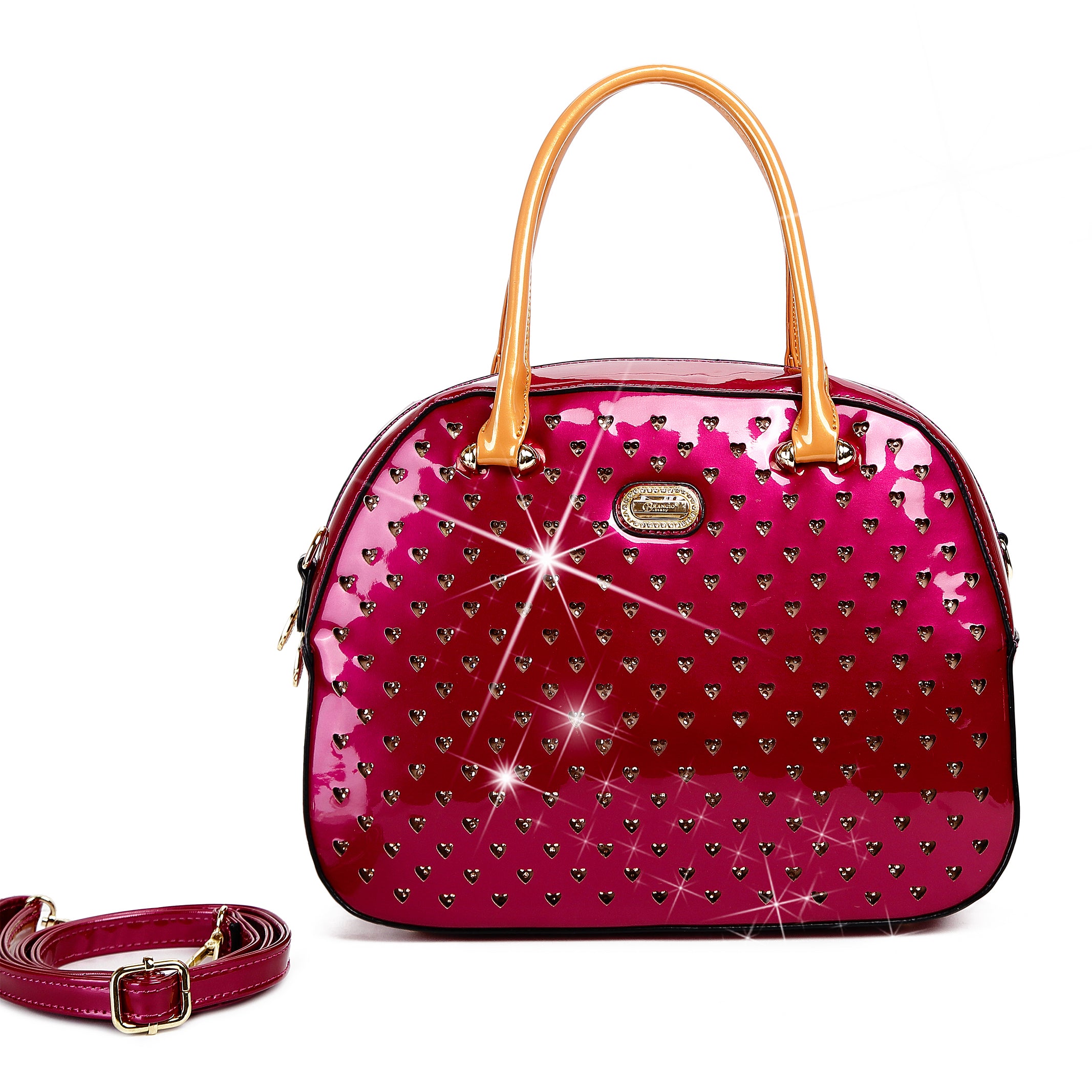 Starz Art Retro Crystal Overnight Latch On Bag - Brangio Italy Co.