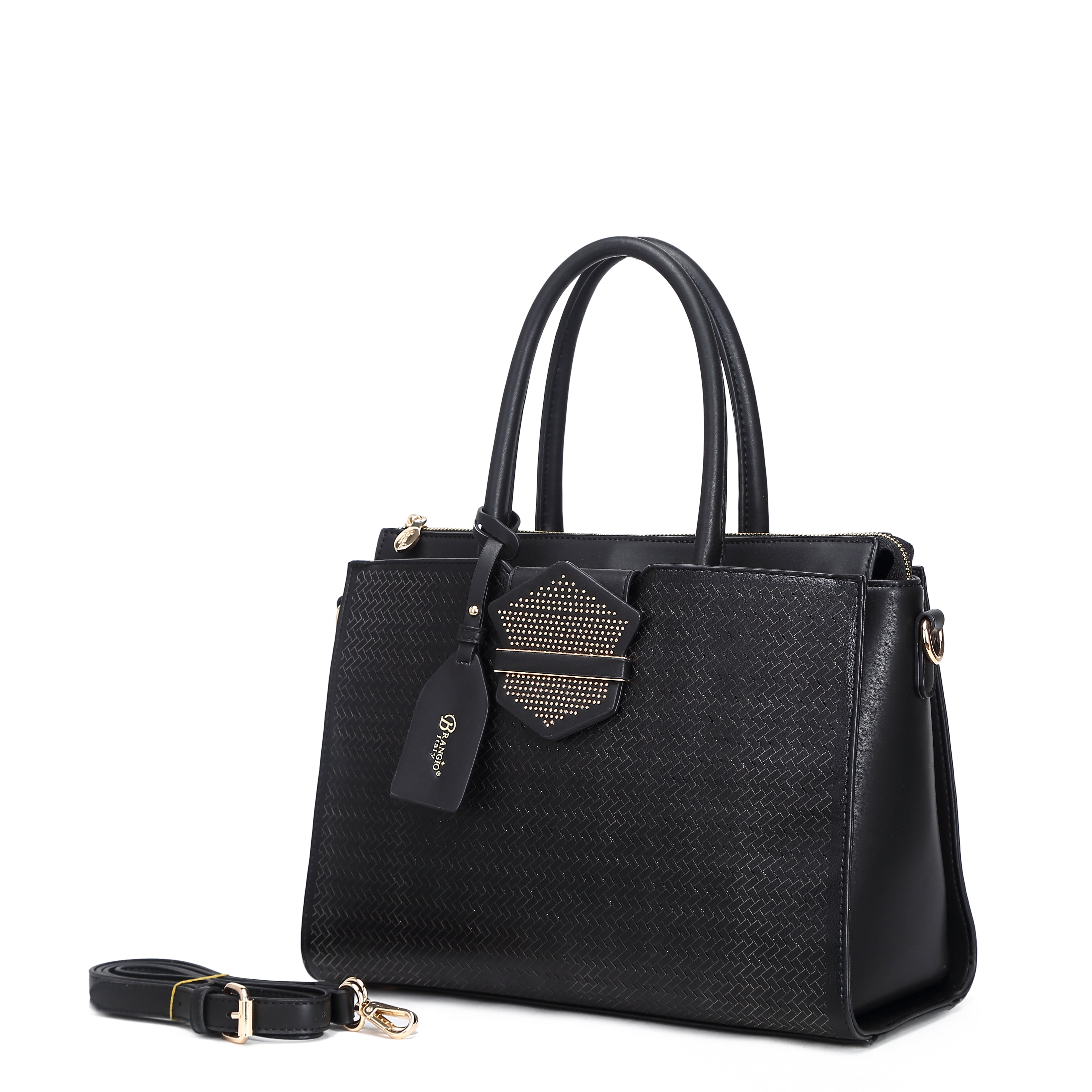 Chic Queen Handmade Medium Satchel - Brangio Italy Collections