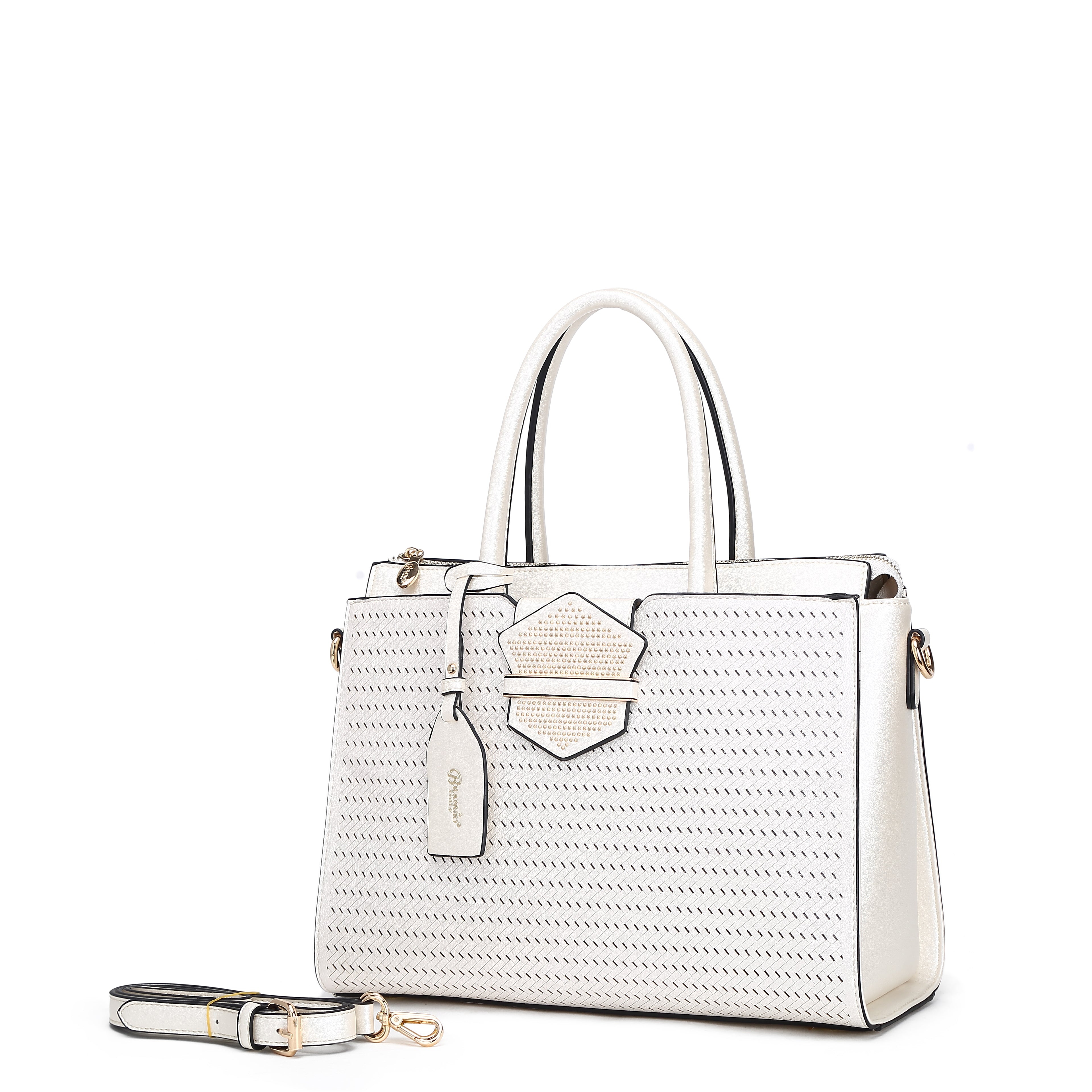 Chic Queen Handmade Medium Satchel - Brangio Italy Collections