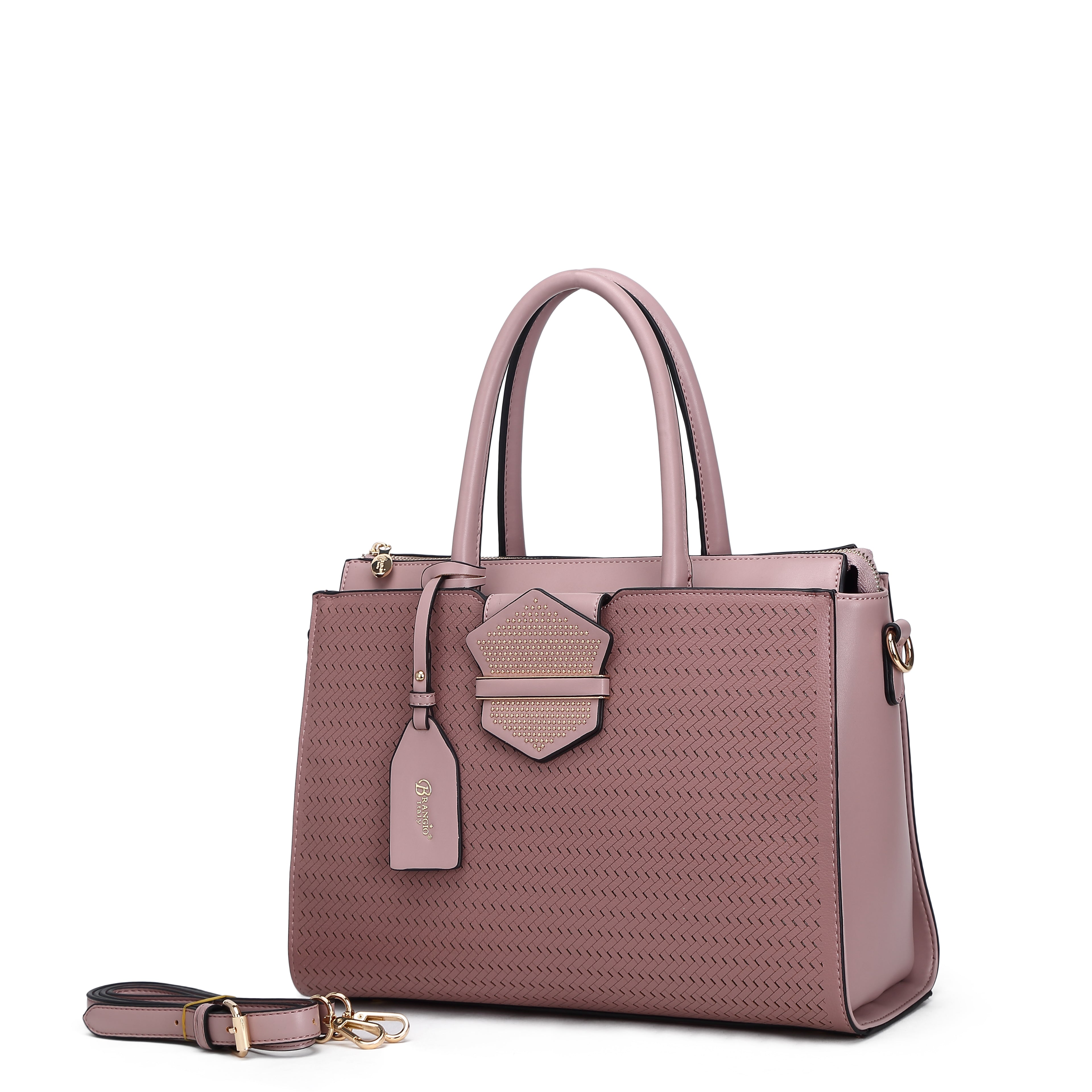 Chic Queen Handmade Medium Satchel - Brangio Italy Collections