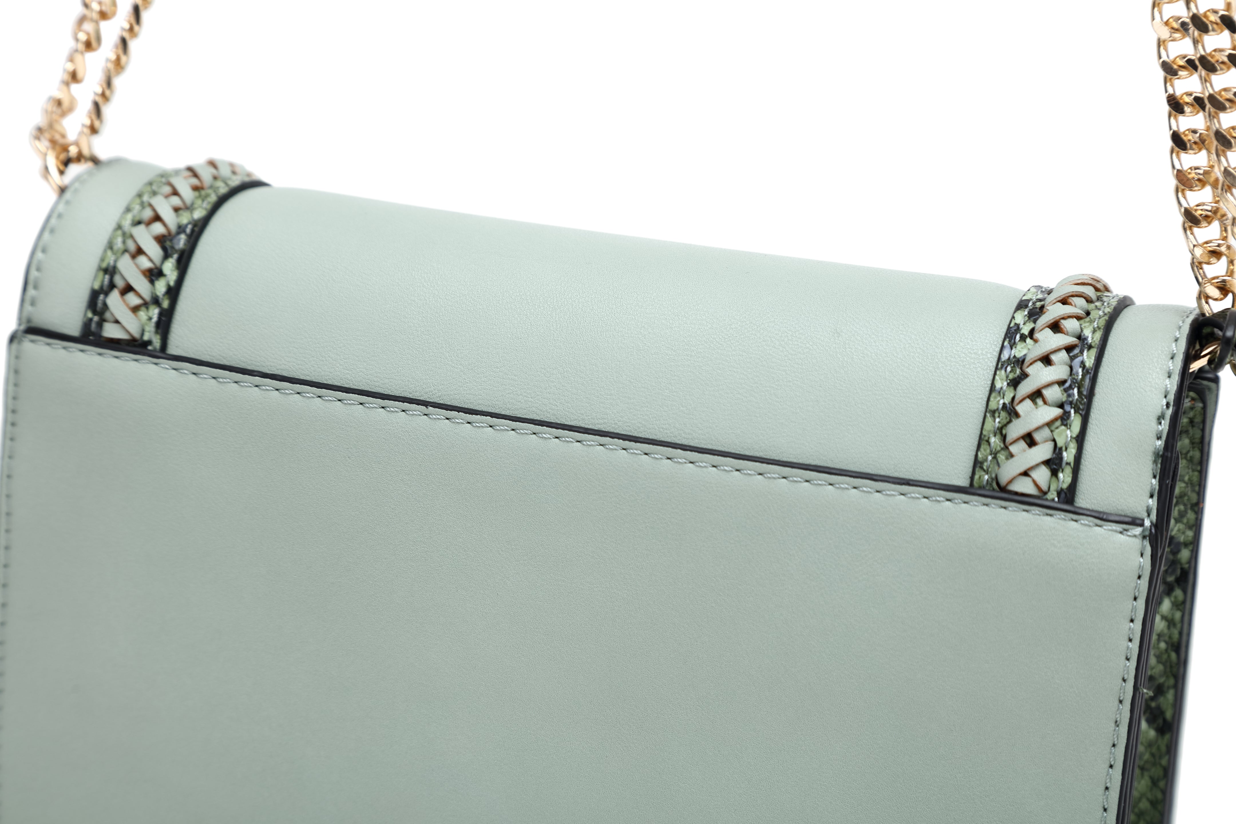 Brangio Italy Chain Shoulder Bag for Women - Designer Crossbody Purse
