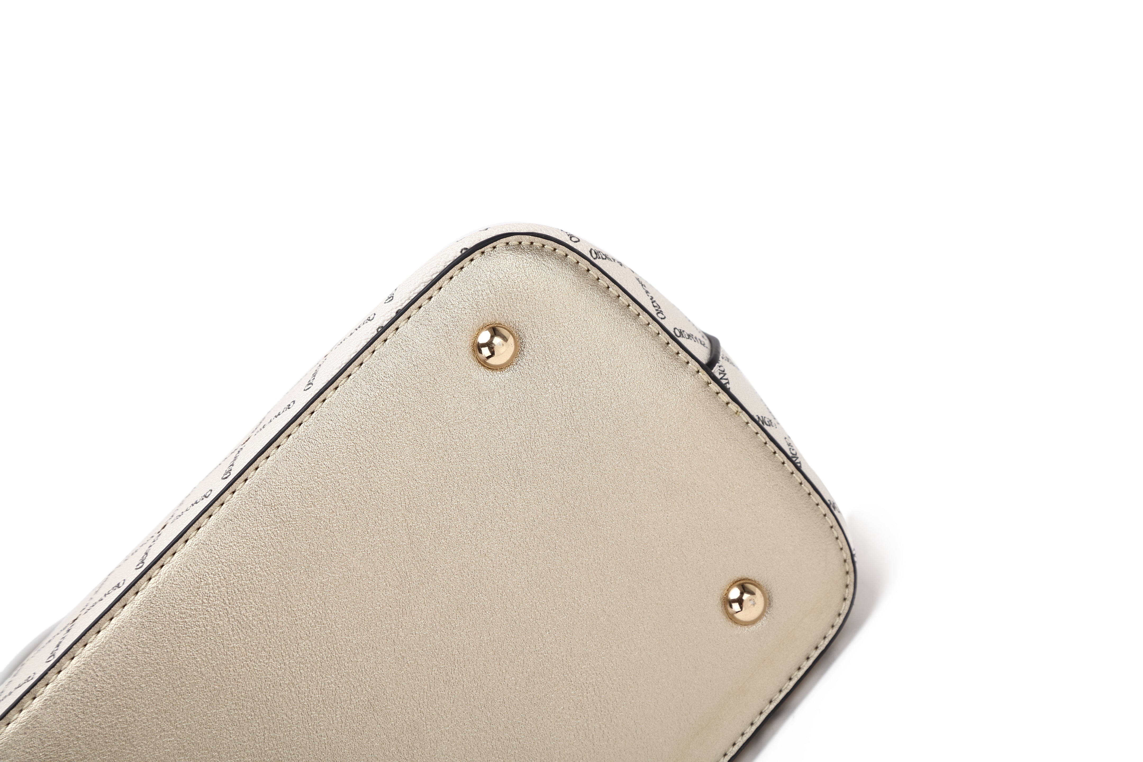 Brangio Italy Luxe Diamond Love Crystal Stud Tote Bag