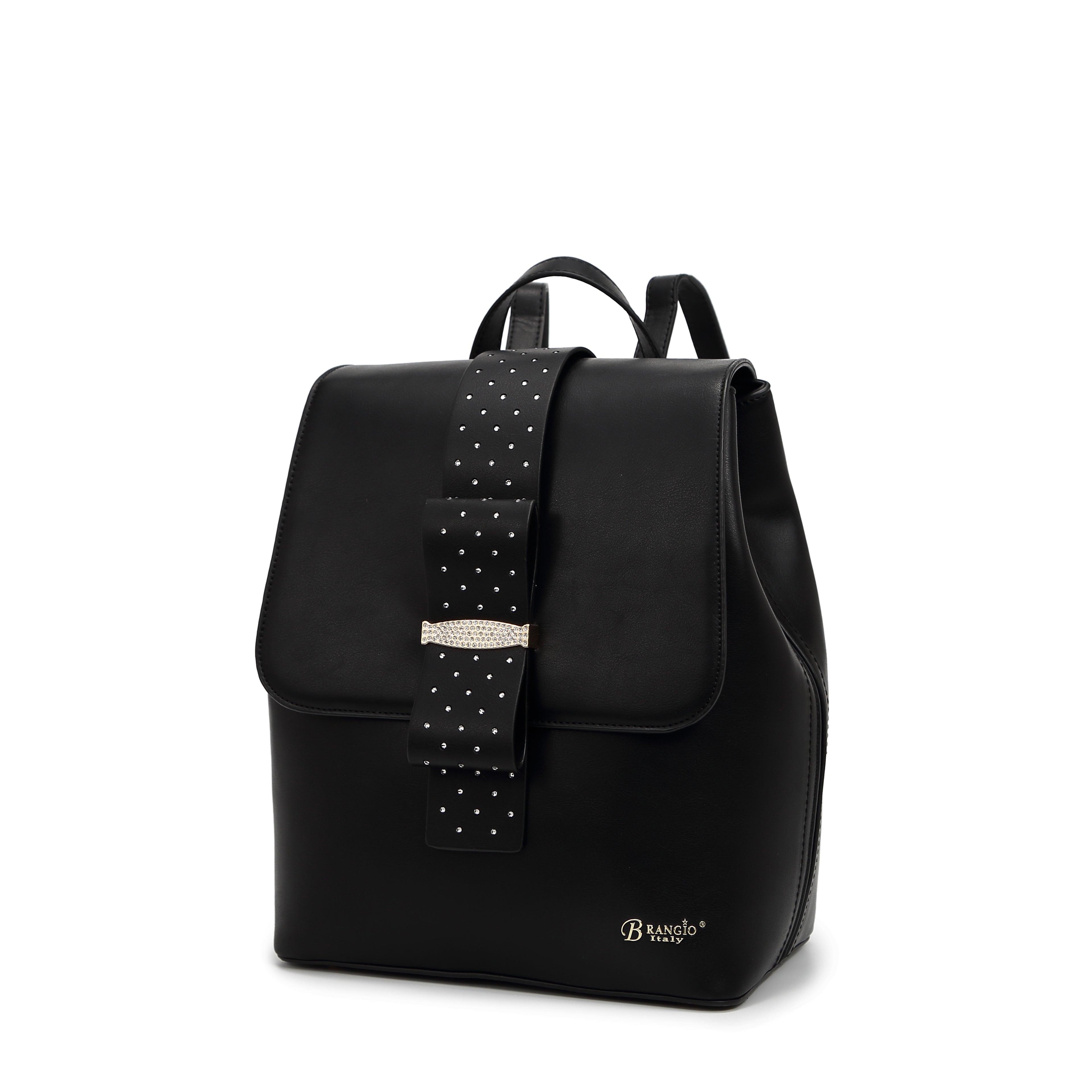 Brangio Italy Glamorous Scarlet Bow Ribbon Romance Backpack