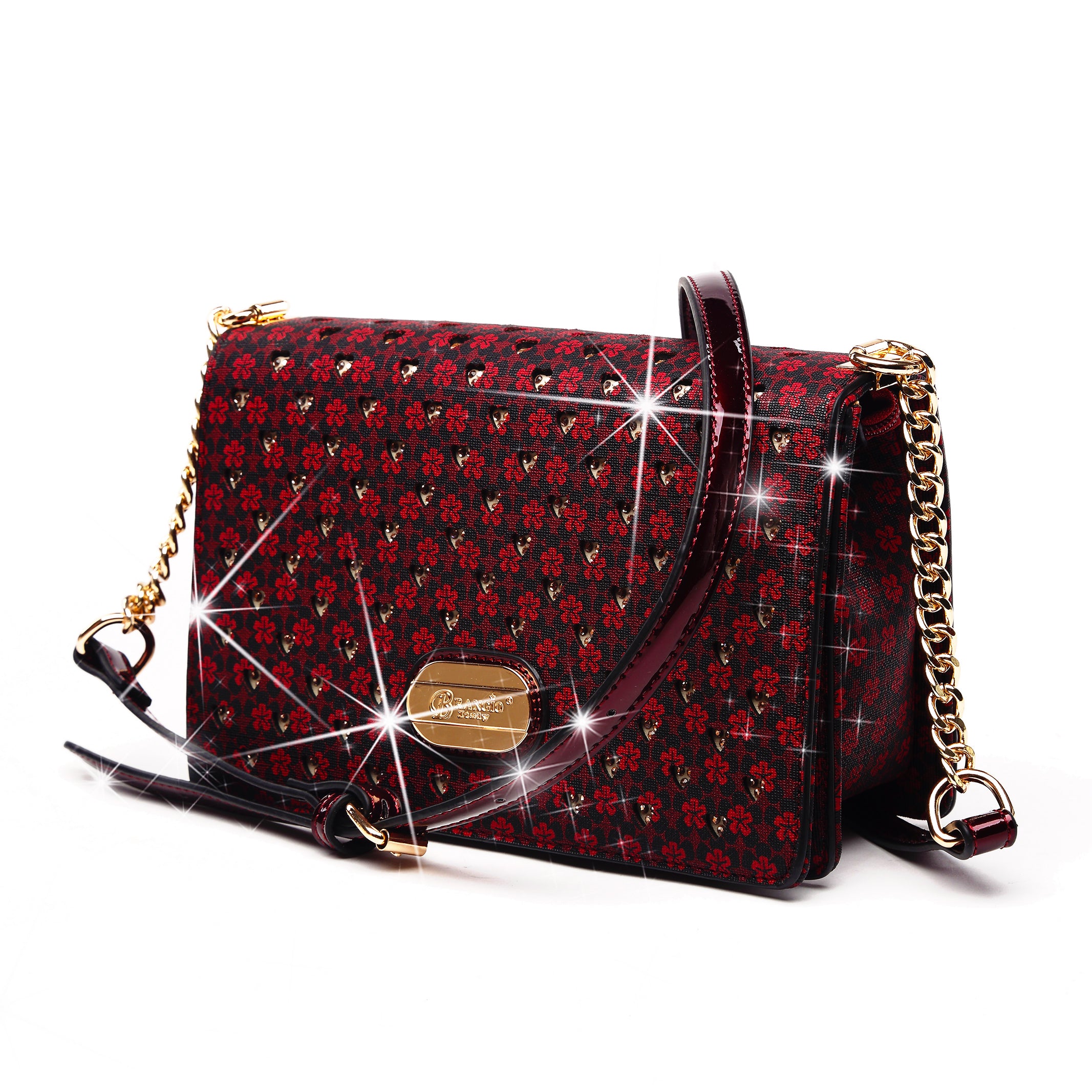 Galaxy Stars Clutch Womens Crossbody Bag With Back Slip Pocket - Brangio Italy Co.