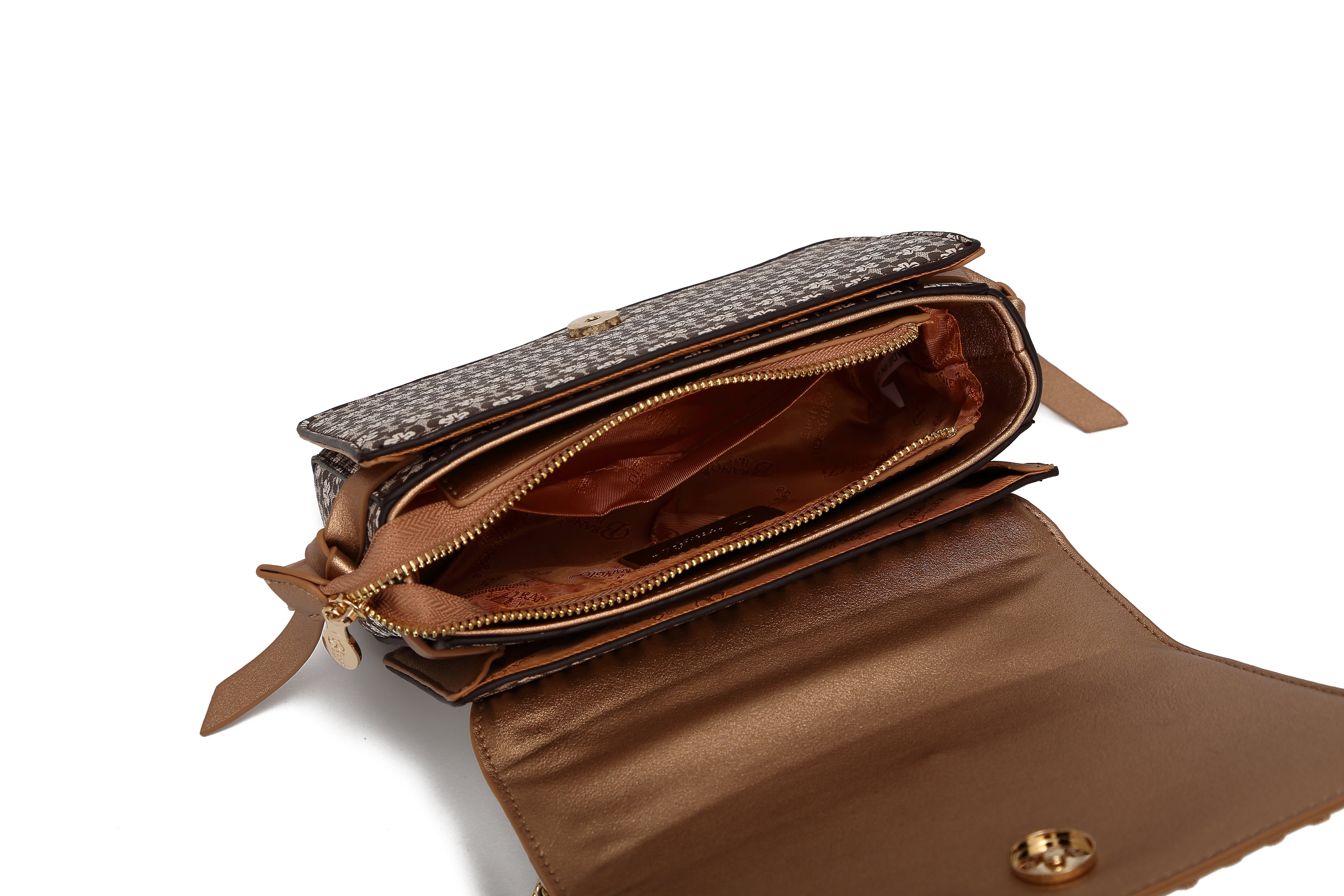 Brangio Luxe Floral Crossbody Bag