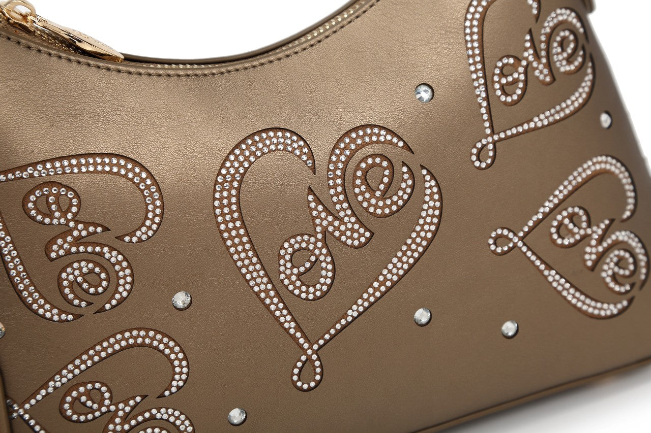 Brangio Elegant Love-Embellished Handbag