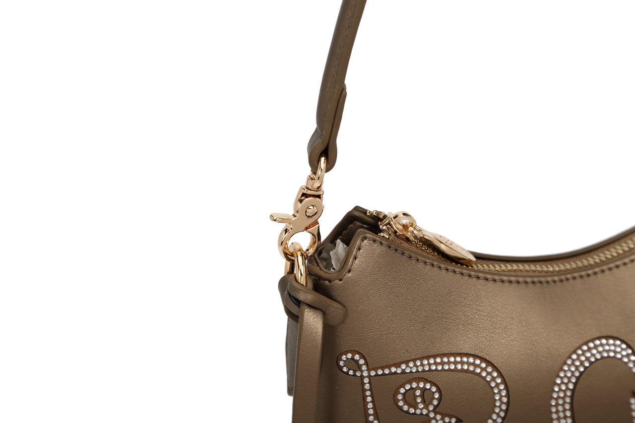 Brangio Elegant Love-Embellished Handbag