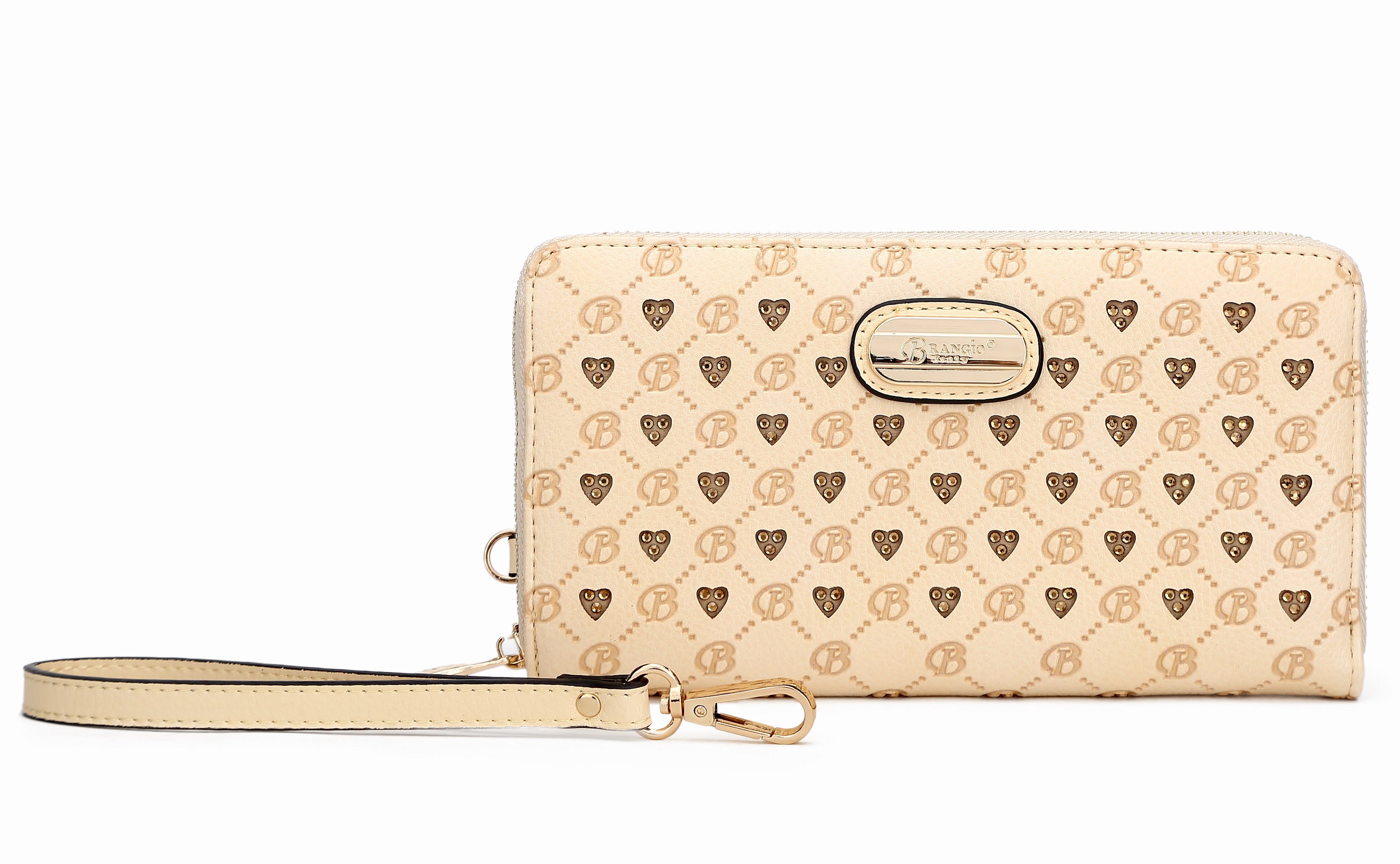 Millionaire Gem Crystal Wristlet Wallet - Brangio Italy Collections