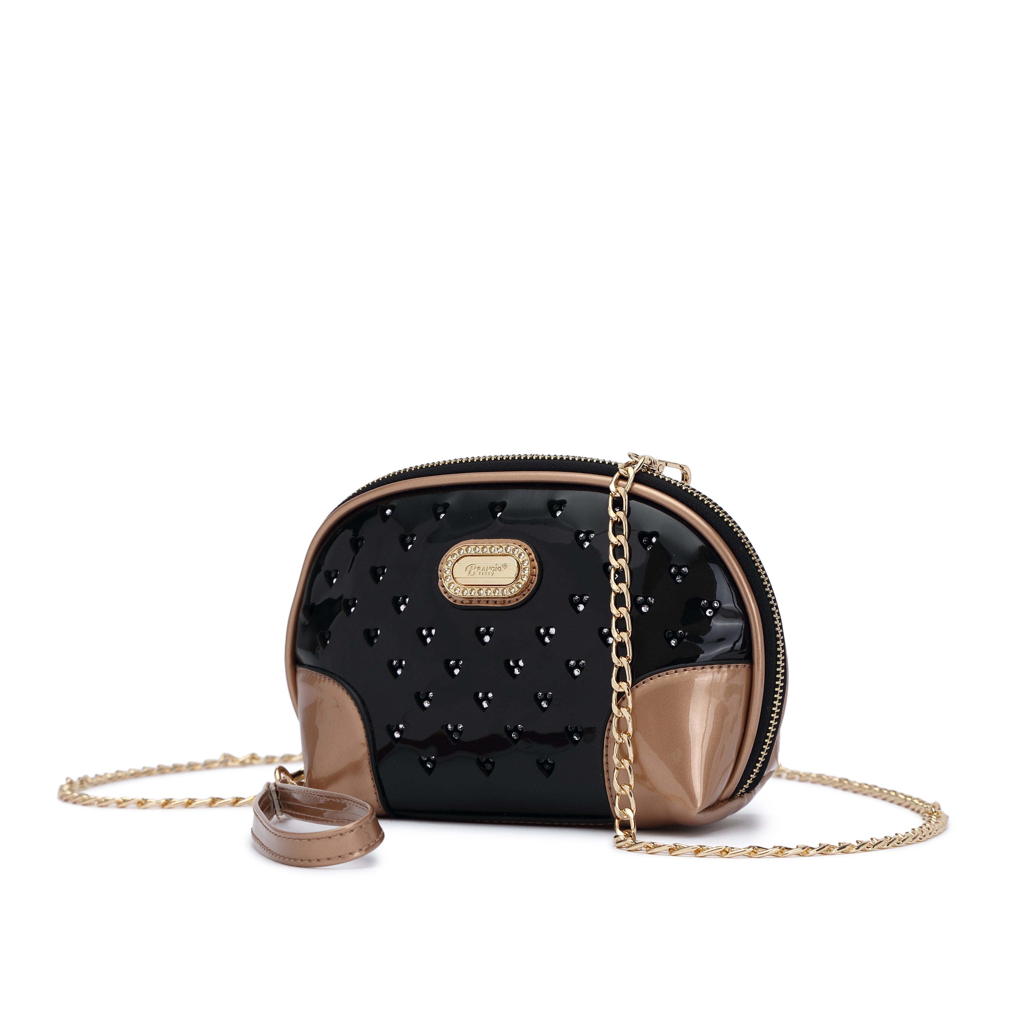 Brangio Italy Mini Heart Studs Crossbody