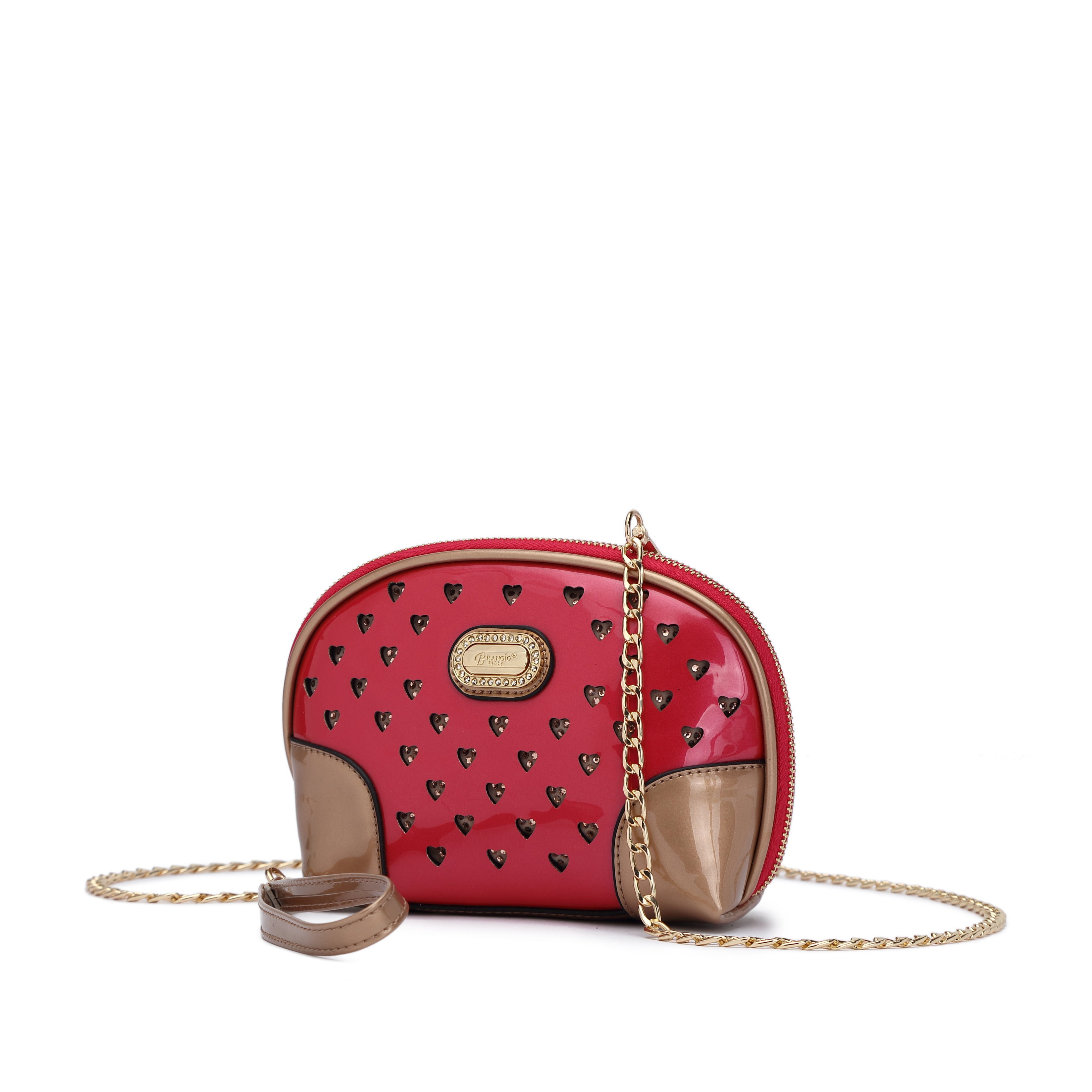 Brangio Italy Mini Heart Studs Crossbody