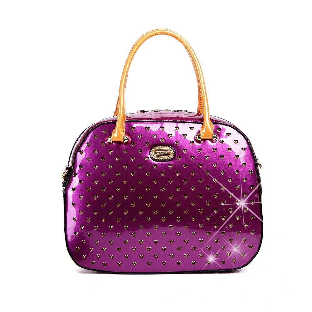 Starz Art Retro Crystal Overnight Latch On Bag - Brangio Italy Co.